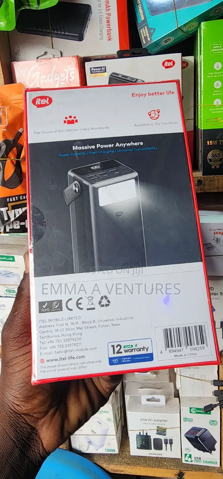 Itel 60000mah Power Bank