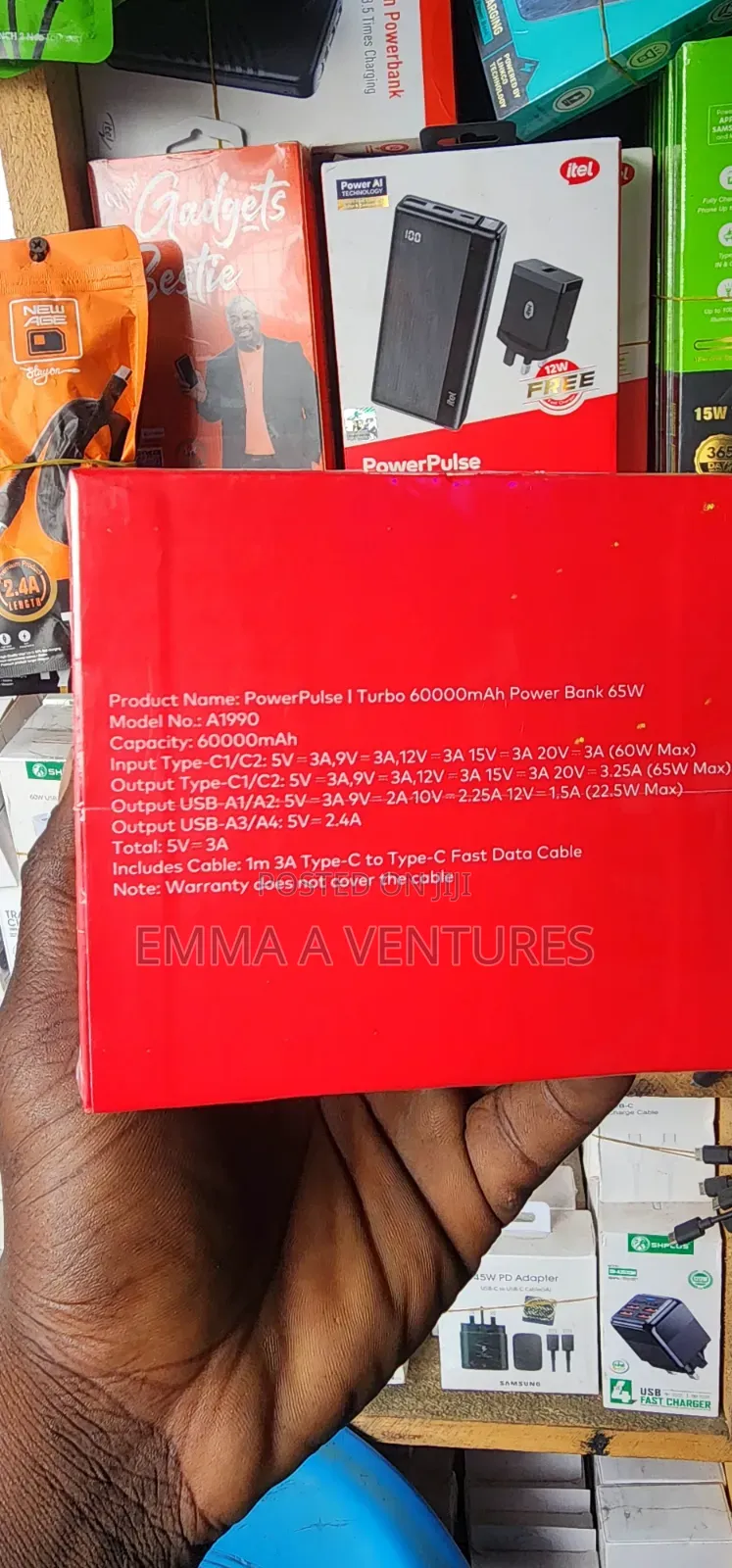Itel 60000mah Power Bank