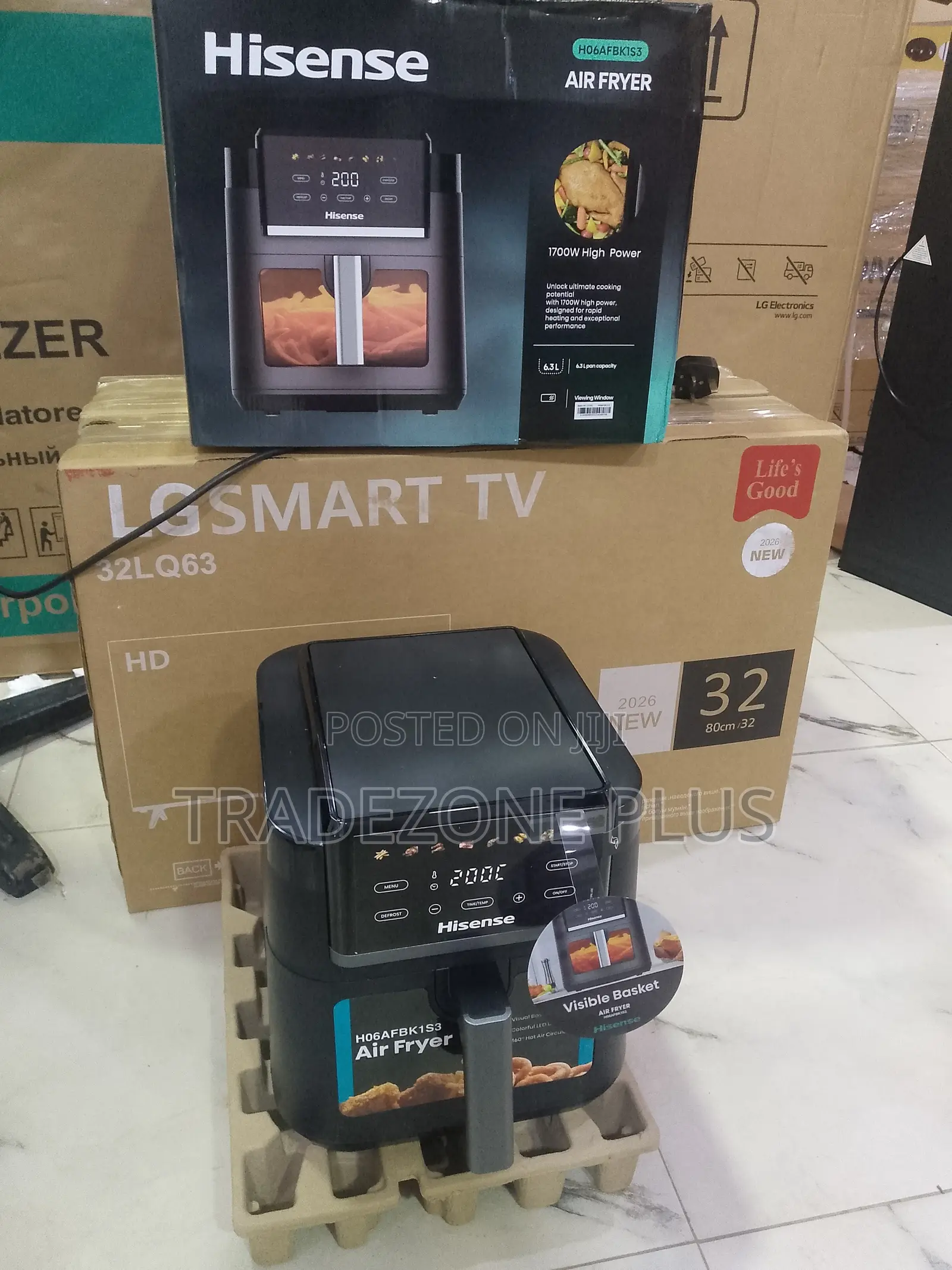 Hisense 6.3L Electric Air Fryer 1700 Watts