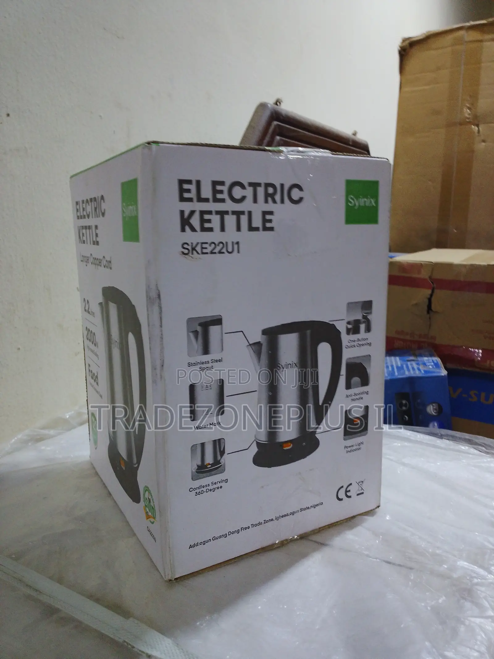 Hot Water in Minutes With Synix 2.2L Electric Kettle