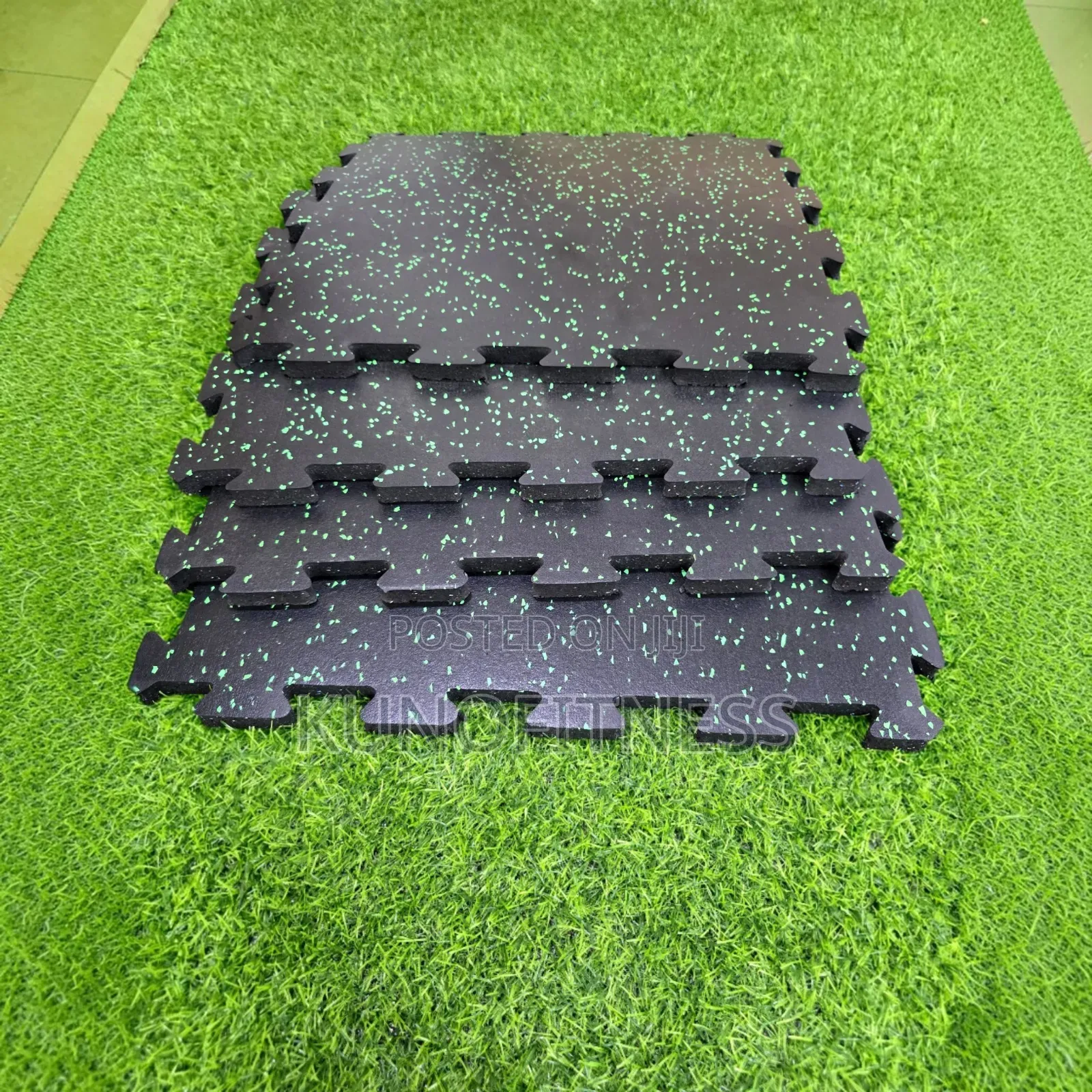 Heavy Duty Rubber Floor Tiles Gym Mat ( 20mm Interlock Gym Mat )