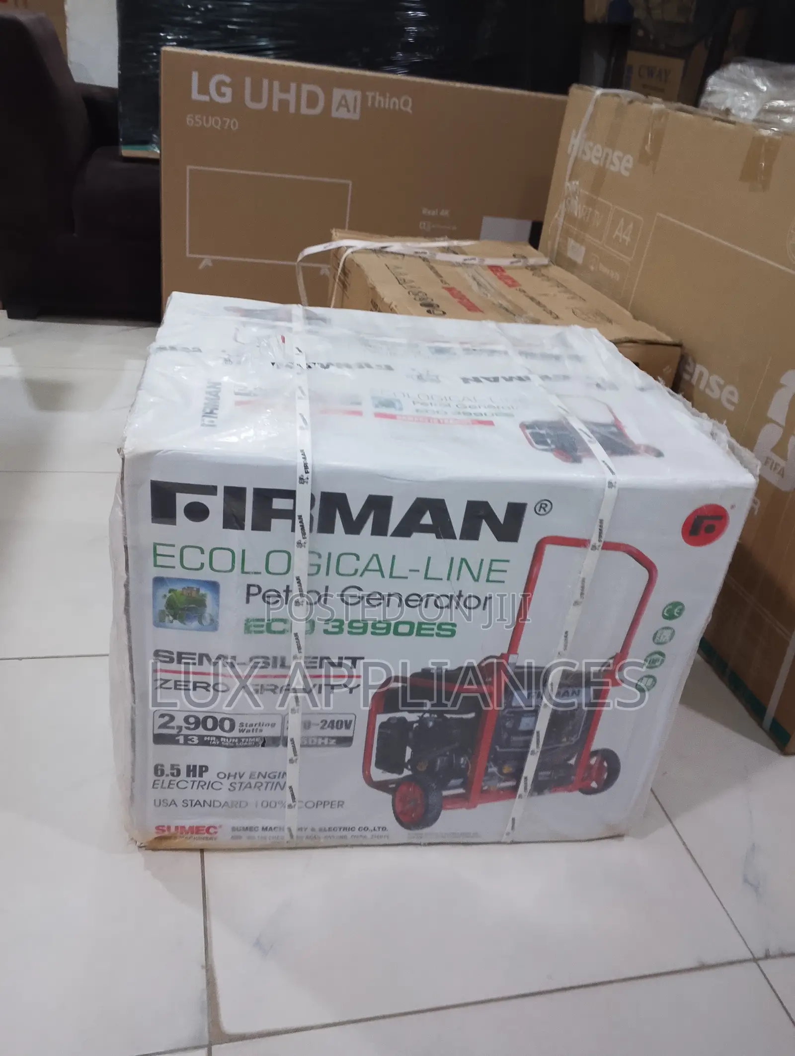 FIRMAN ECO3990ES 3.5KVA Generator for Domestic Applications