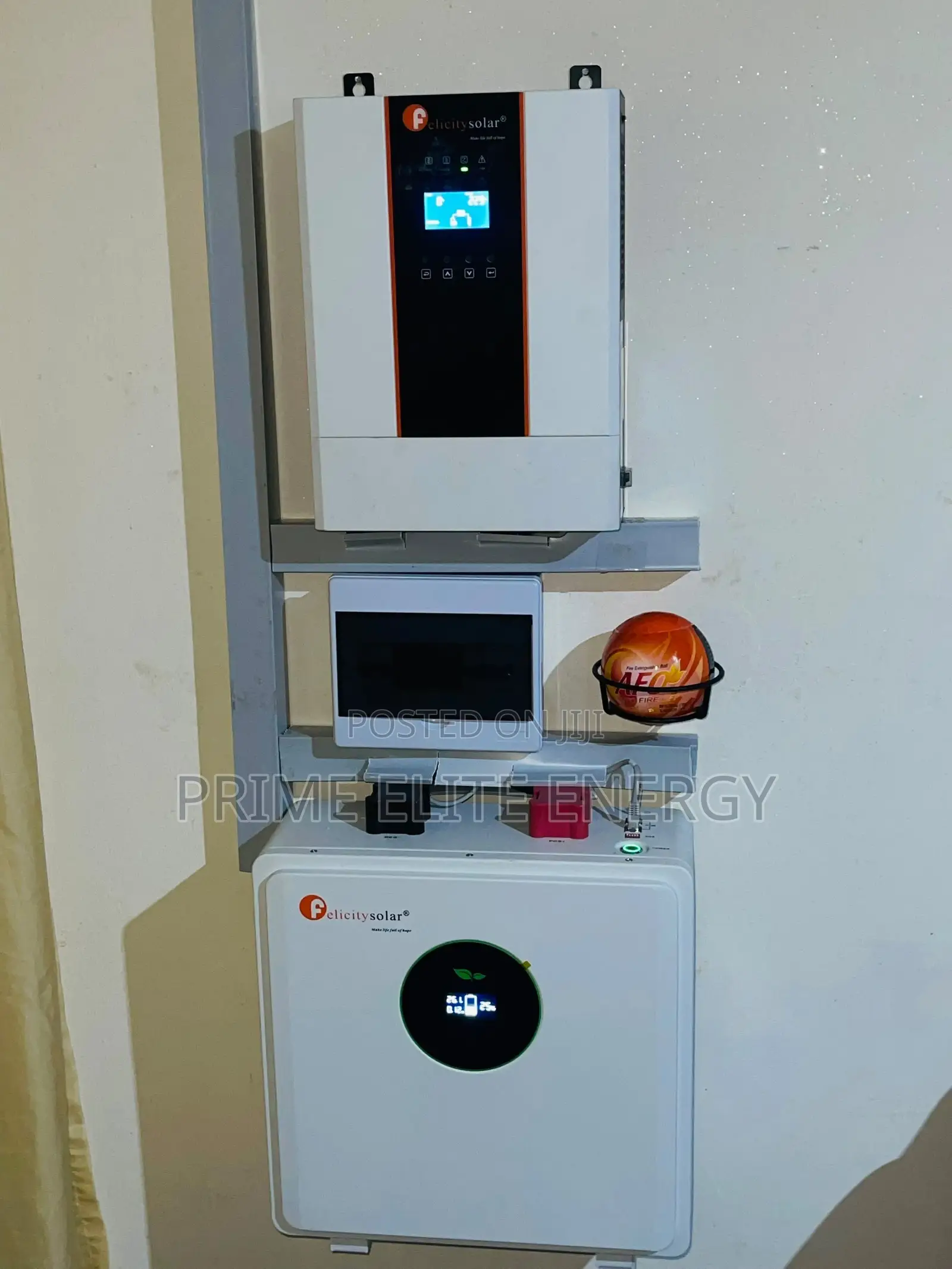 Felicity 3kva Inverter + 5kwh Battery + Solar Panel 650w (6pcs)