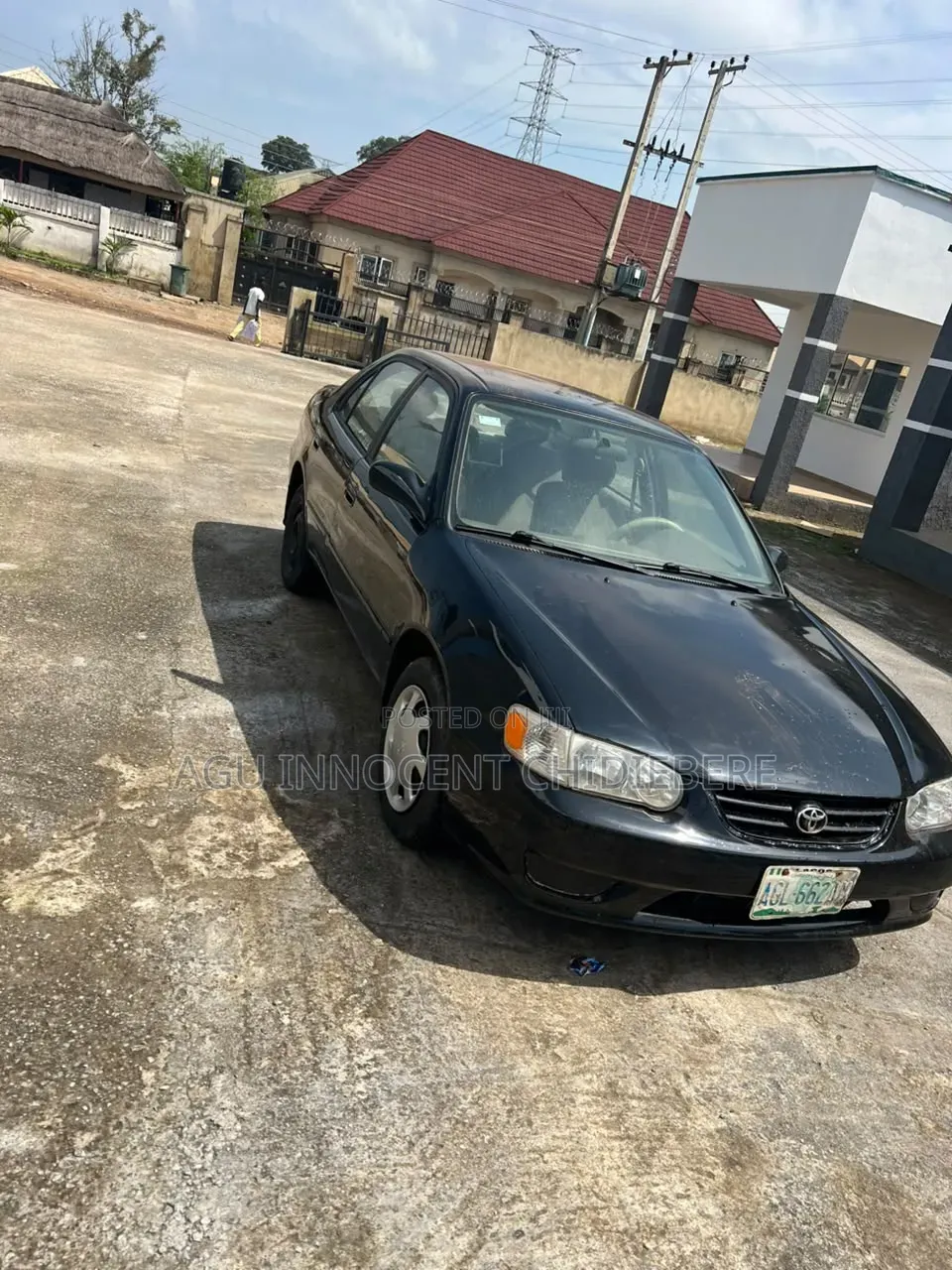 Toyota Corolla 2002 Black