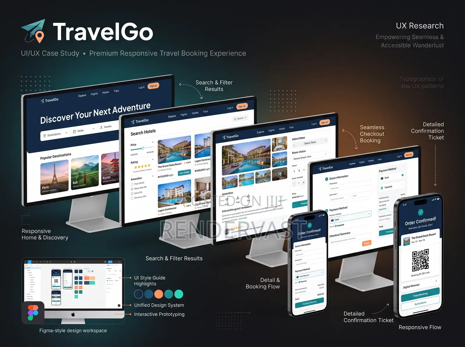 Figma Website Design & Interactive Prototype