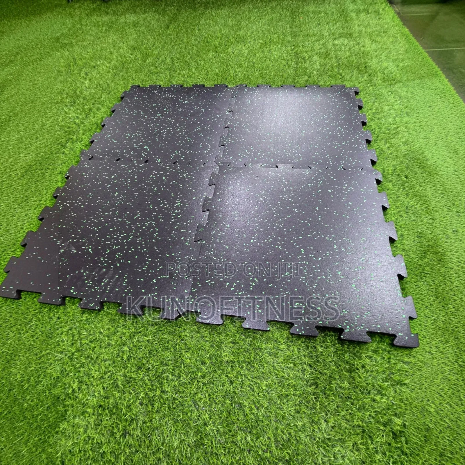 Heavy Duty Rubber Floor Tiles Gym Mat ( 20mm Interlock Gym Mat )