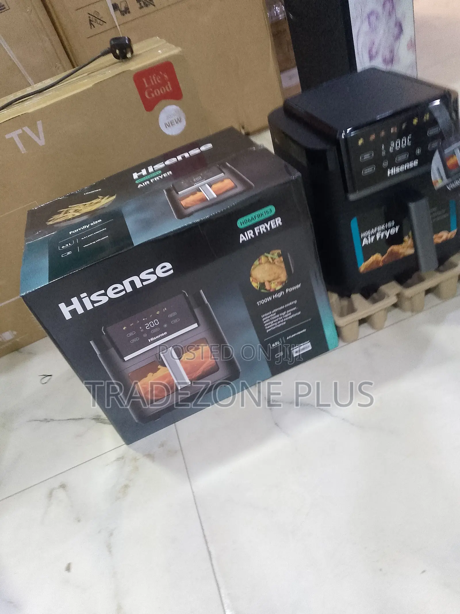 Hisense 1700W 6.3L Air Frying Machine
