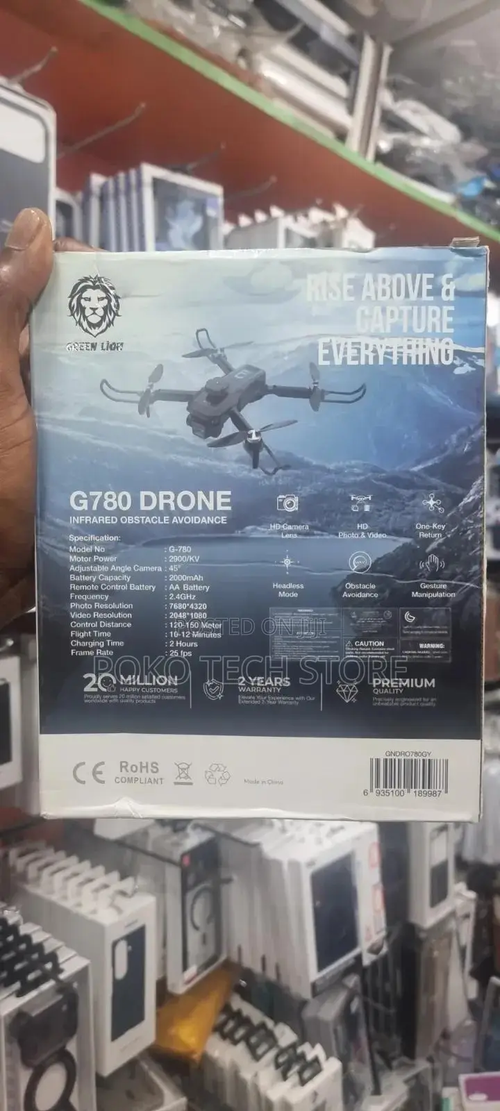 Green Lion G780 Drone — Intelligent Flight & Effortless Aerial Capture