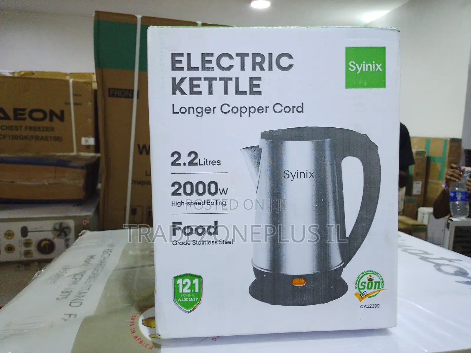 Shop Synix 2000W Electric Kettle at a Great Price