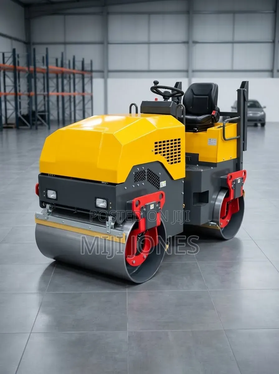 `Brand New 3Ton Driving Double Drum Roller | Ride on Vibratory Roller`