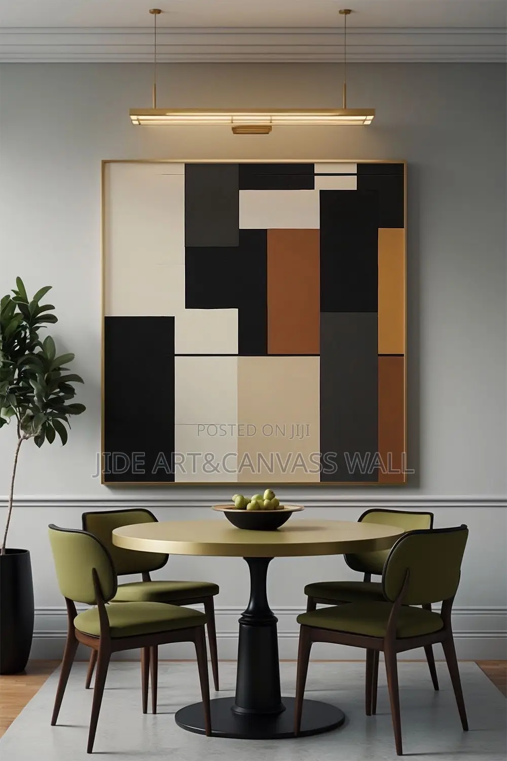 Wall Abstract Eye Catching Art Home Decor