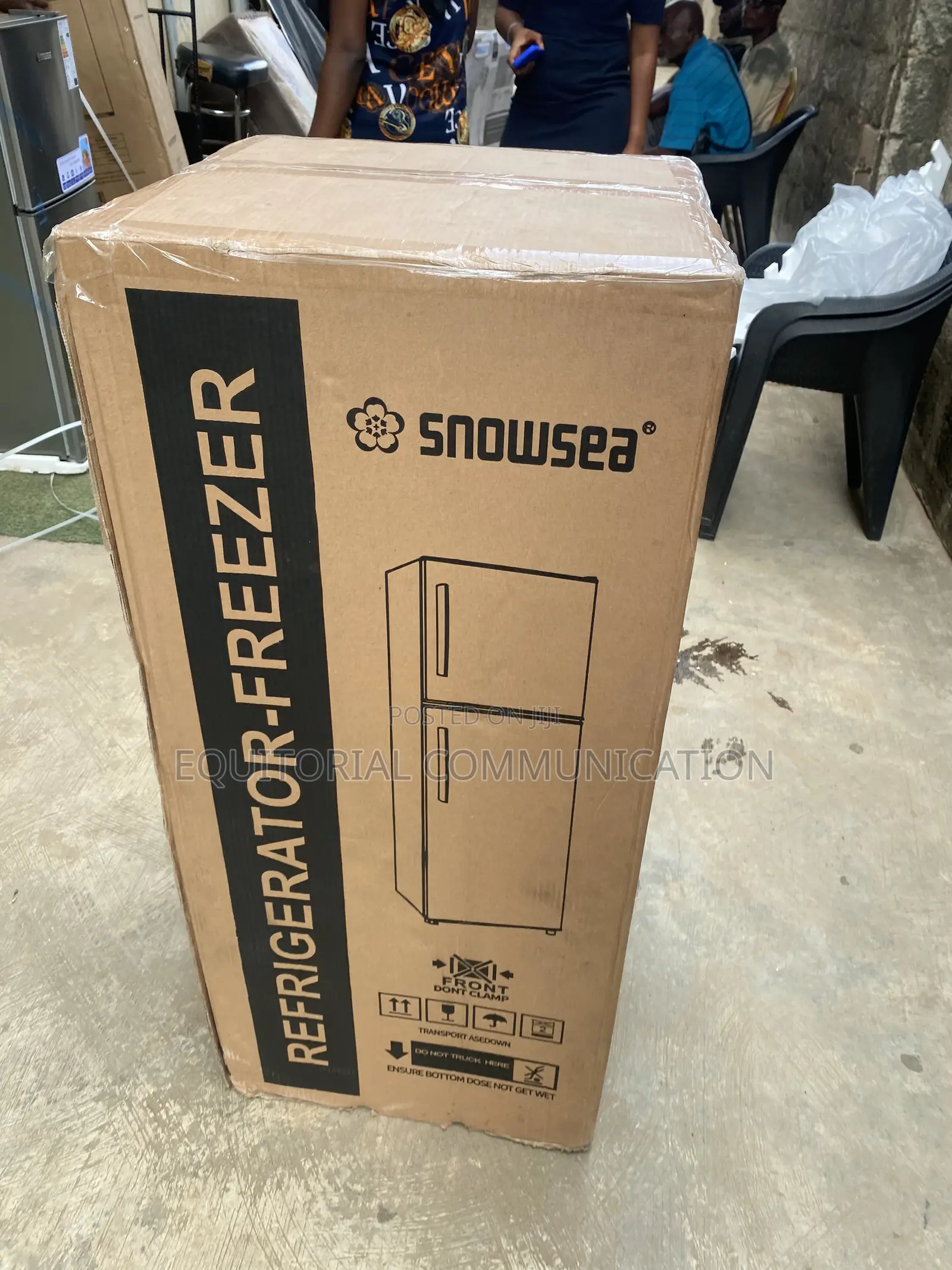 Snowsea BCD-166 120l Double Door Fridge With Top Freezer