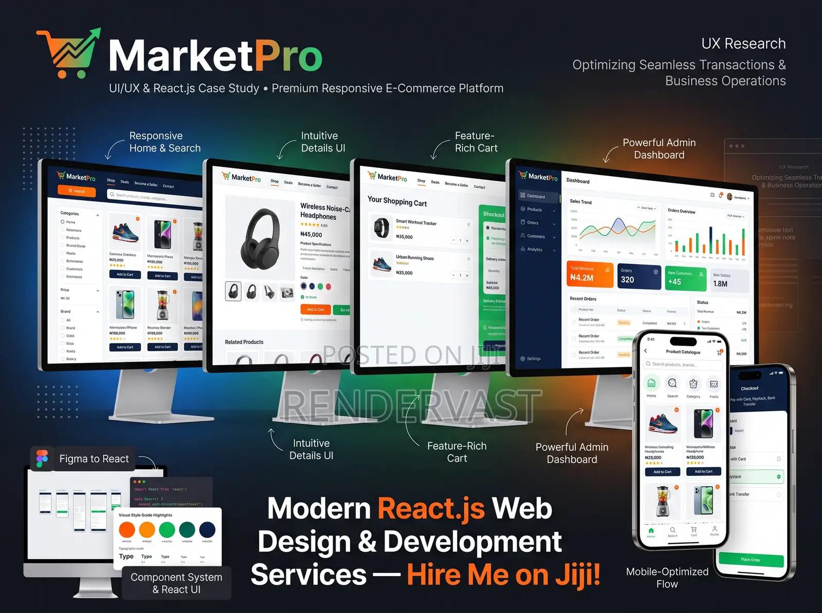 React JS Website & Web Application Development