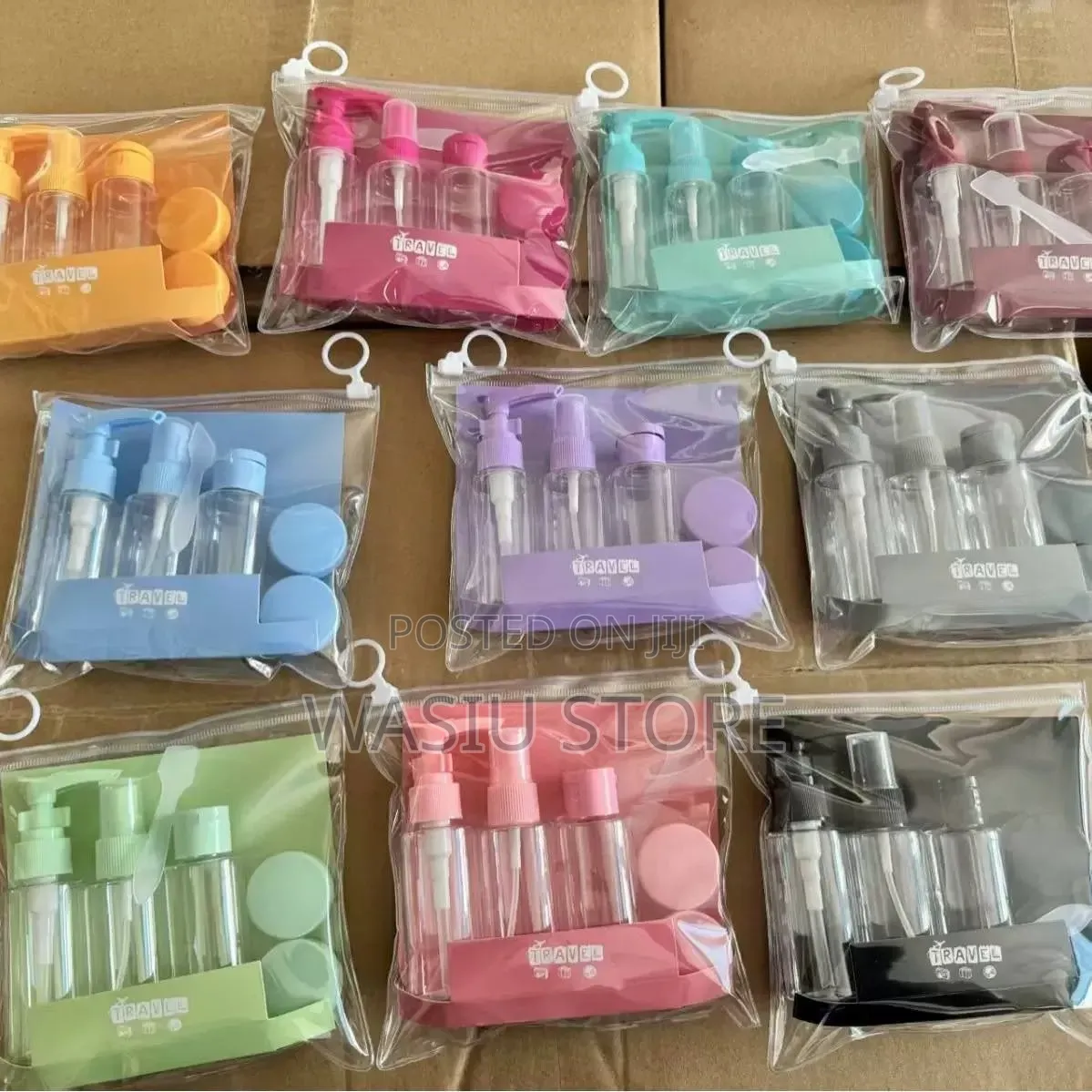 Travel Toiletry Bottle and Container Sets