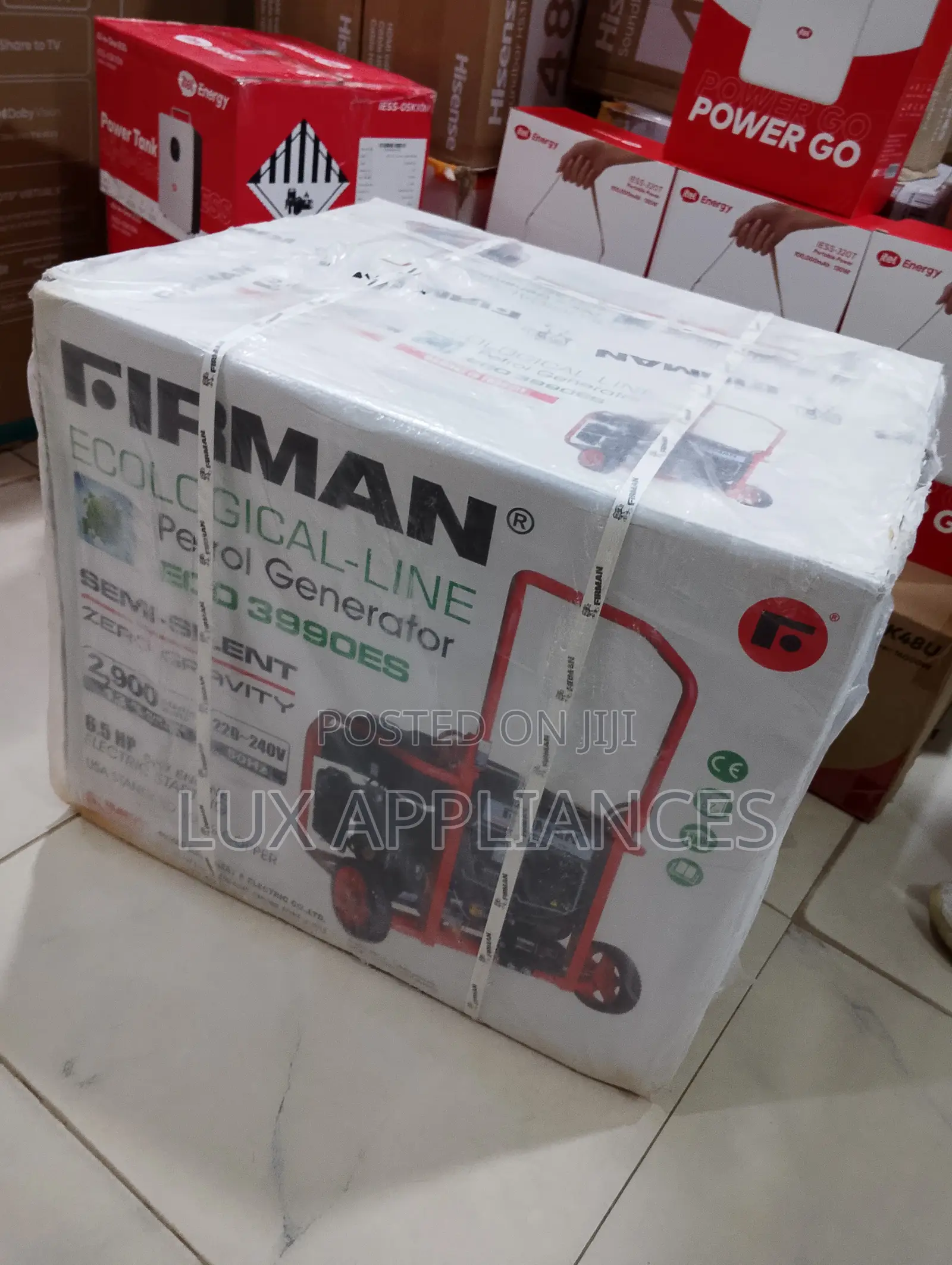 FIRMAN ECO3990ES 3.5KVA Generator With Wheels