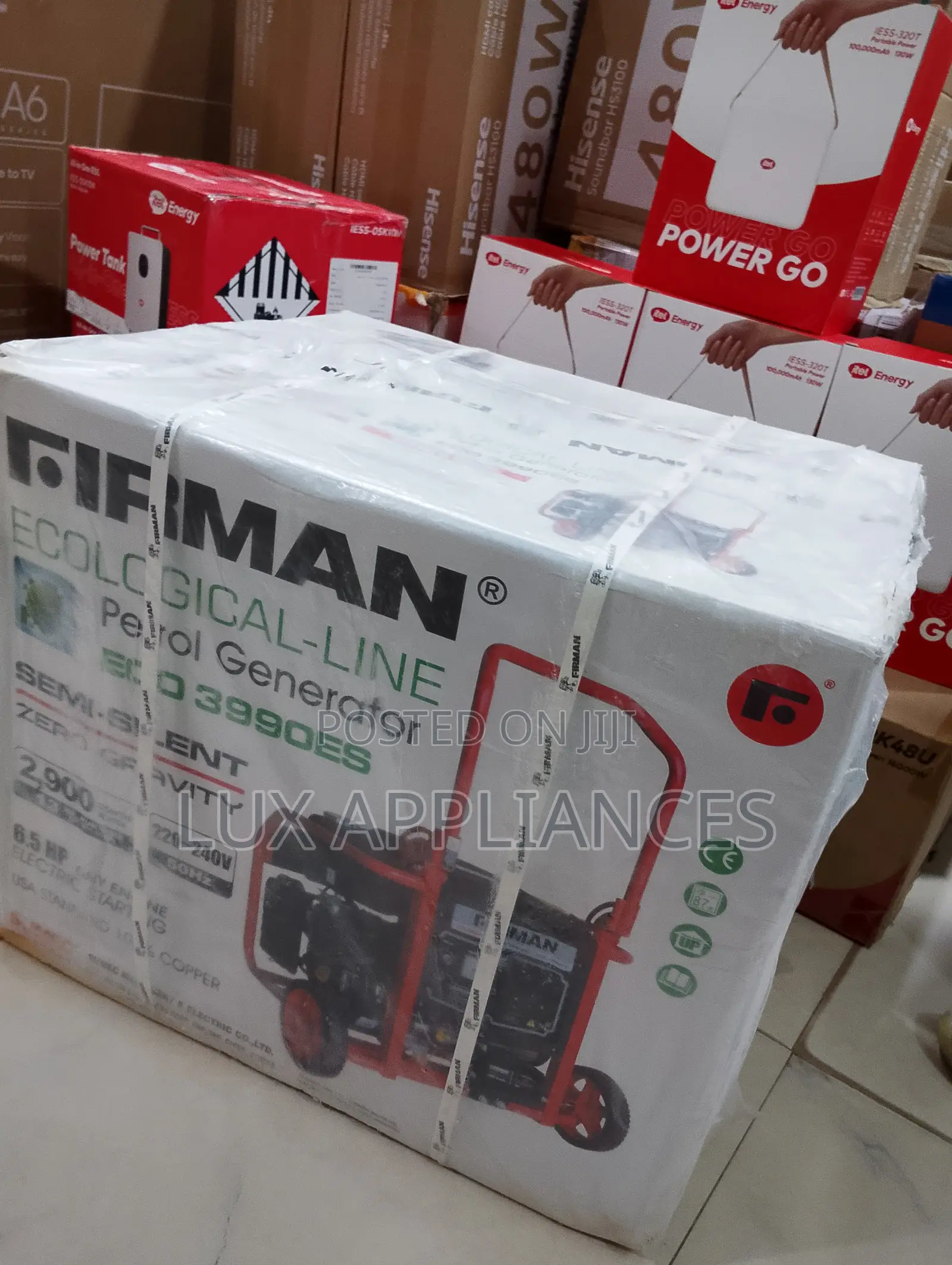 FIRMAN ECO3990ES 3.5KVA Generator With Wheels