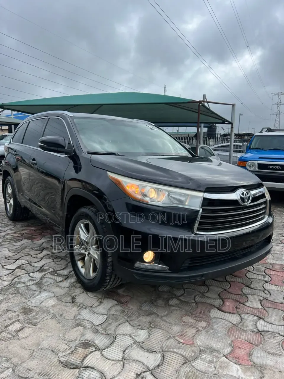 Toyota Highlander Limited 4dr SUV AWD (3.5L 6cyl 6A) 2015 Black