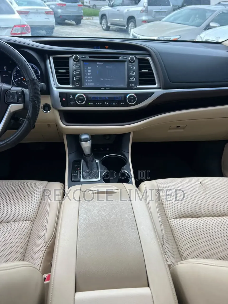 Toyota Highlander Limited 4dr SUV AWD (3.5L 6cyl 6A) 2015 Black