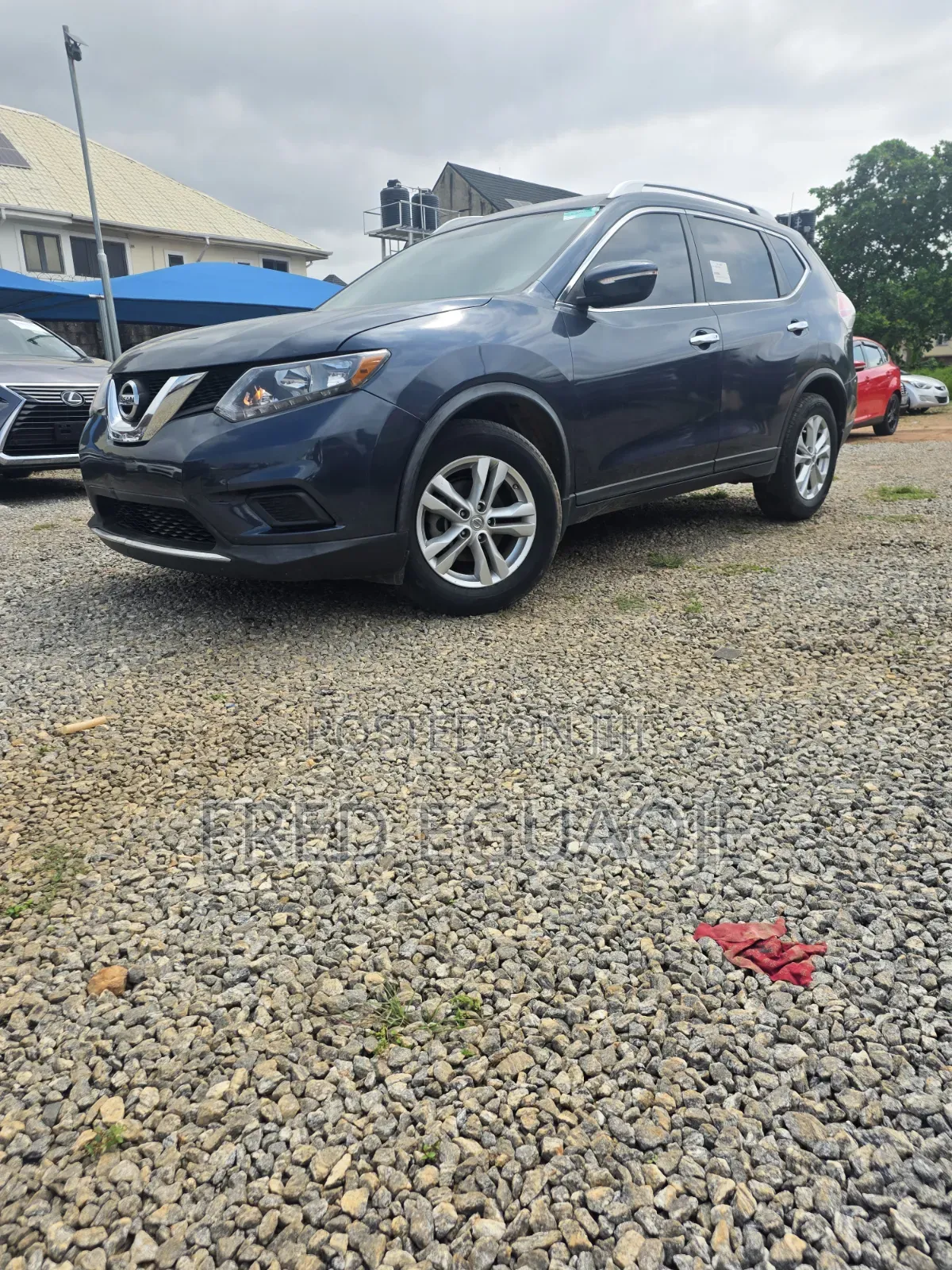 Nissan Rogue S 4dr SUV AWD (2.5L 4cyl CVT) 2015 Gray