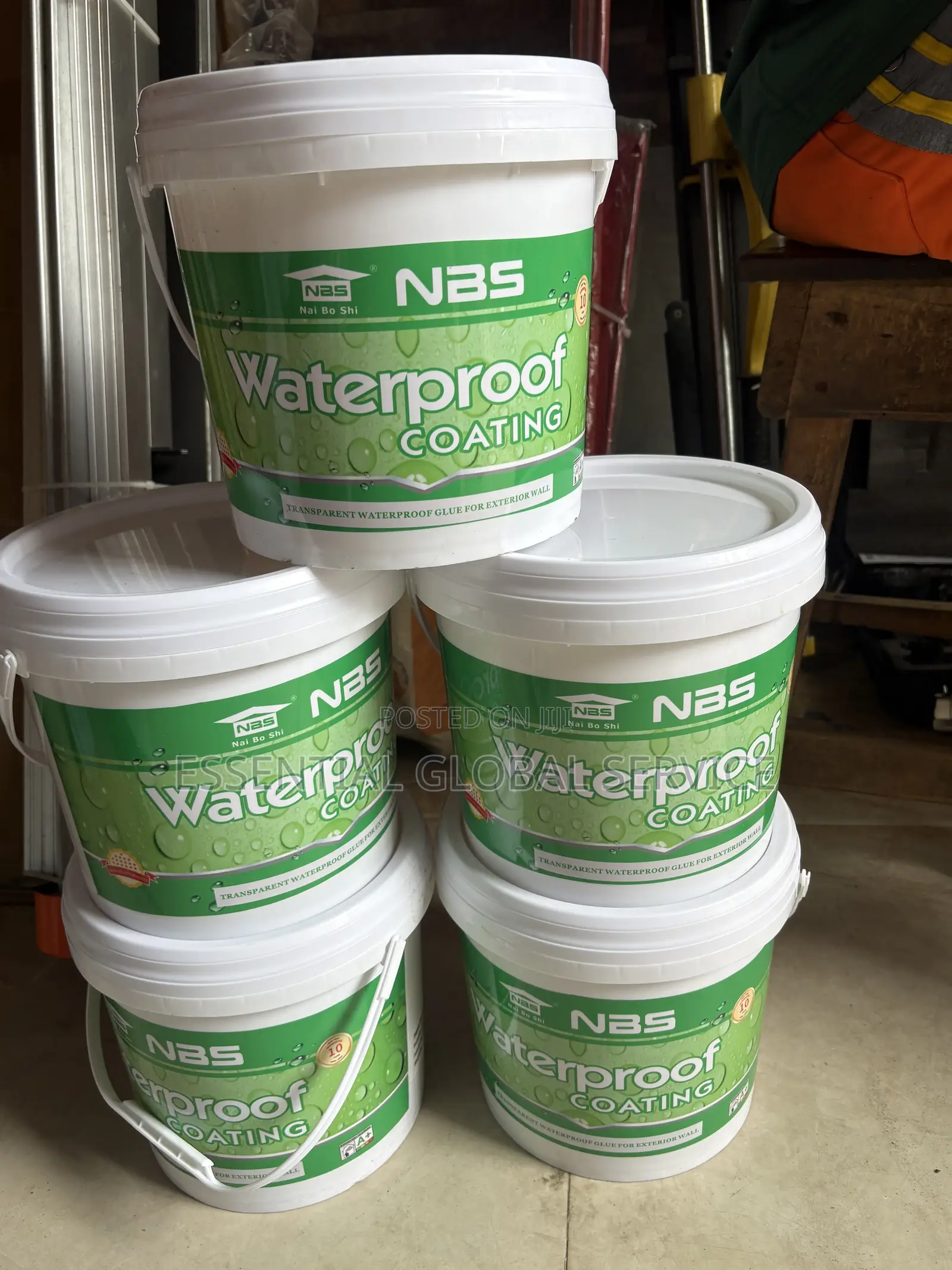 NBS Transparent Waterproof Sealant 5kg
