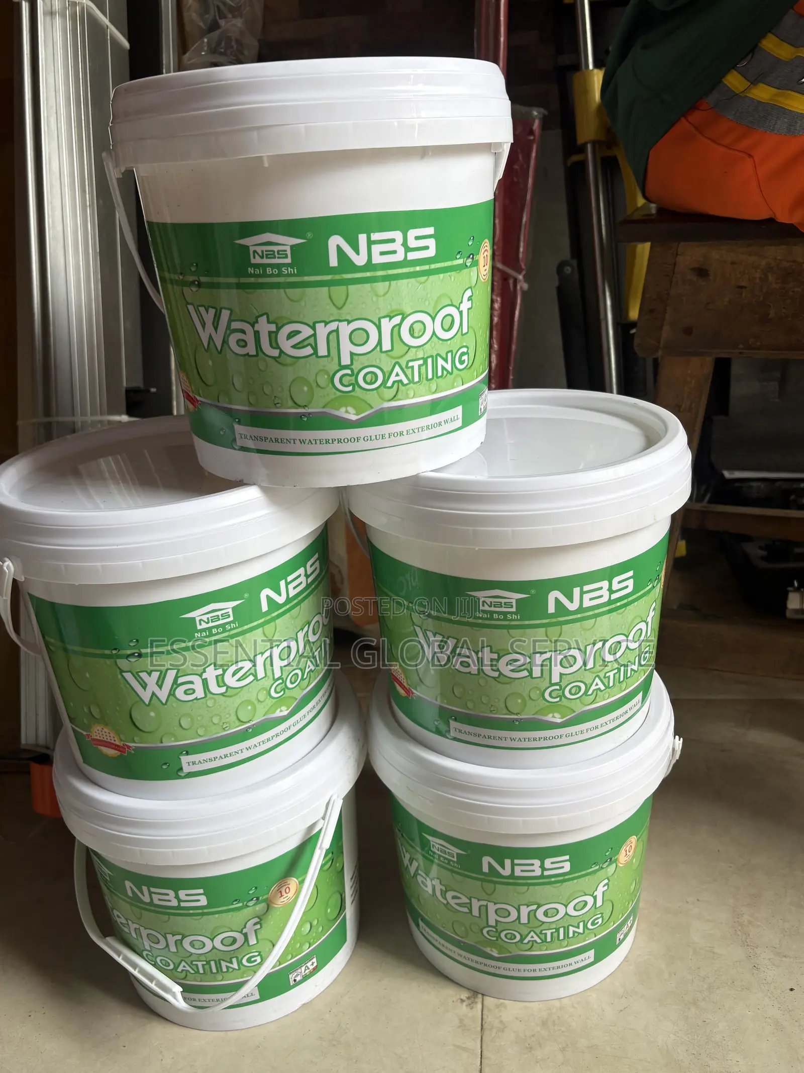 NBS Transparent Waterproof Sealant 5kg