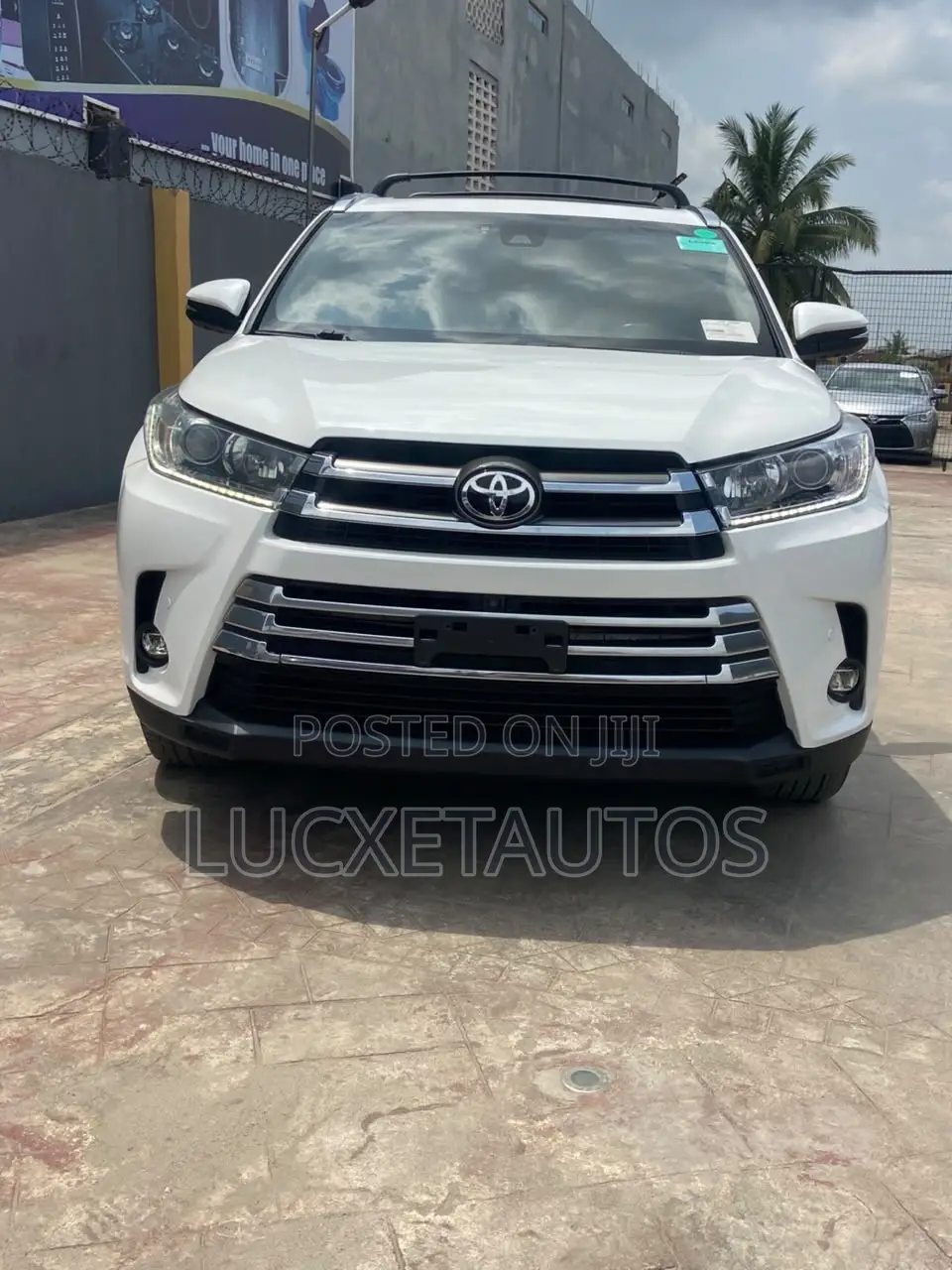 Toyota Highlander Limited Platinum 2019 White