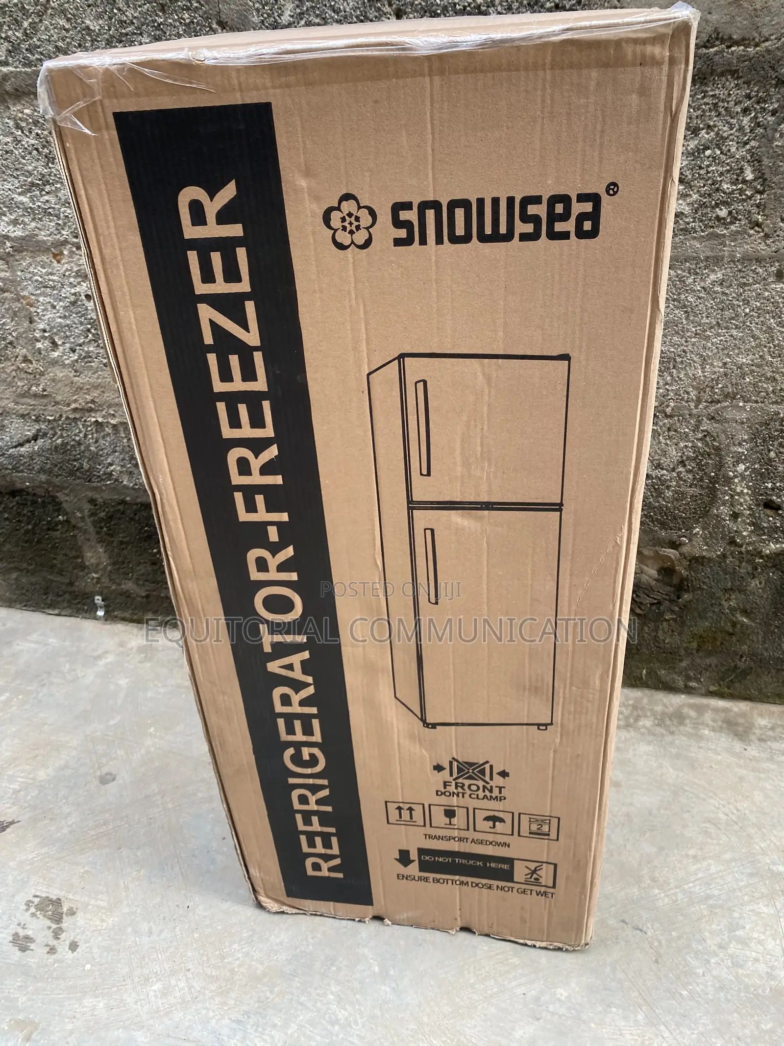 Snowsea BCD-166 120L Double Door Kitchen Fridge