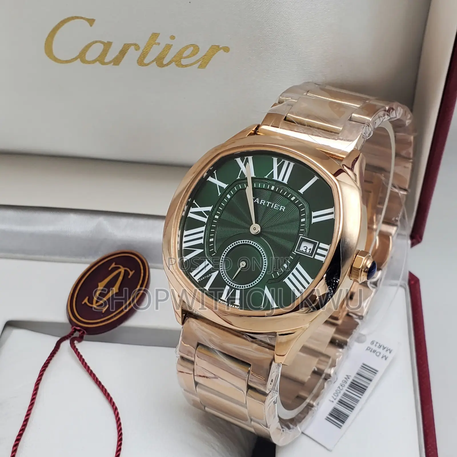 Cartier Battery Wrist Watches