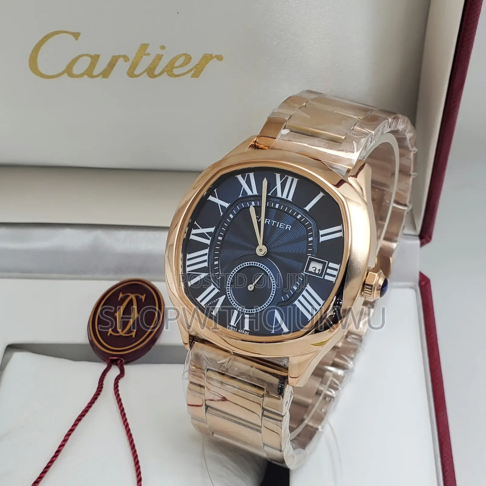 Cartier Battery Wrist Watches