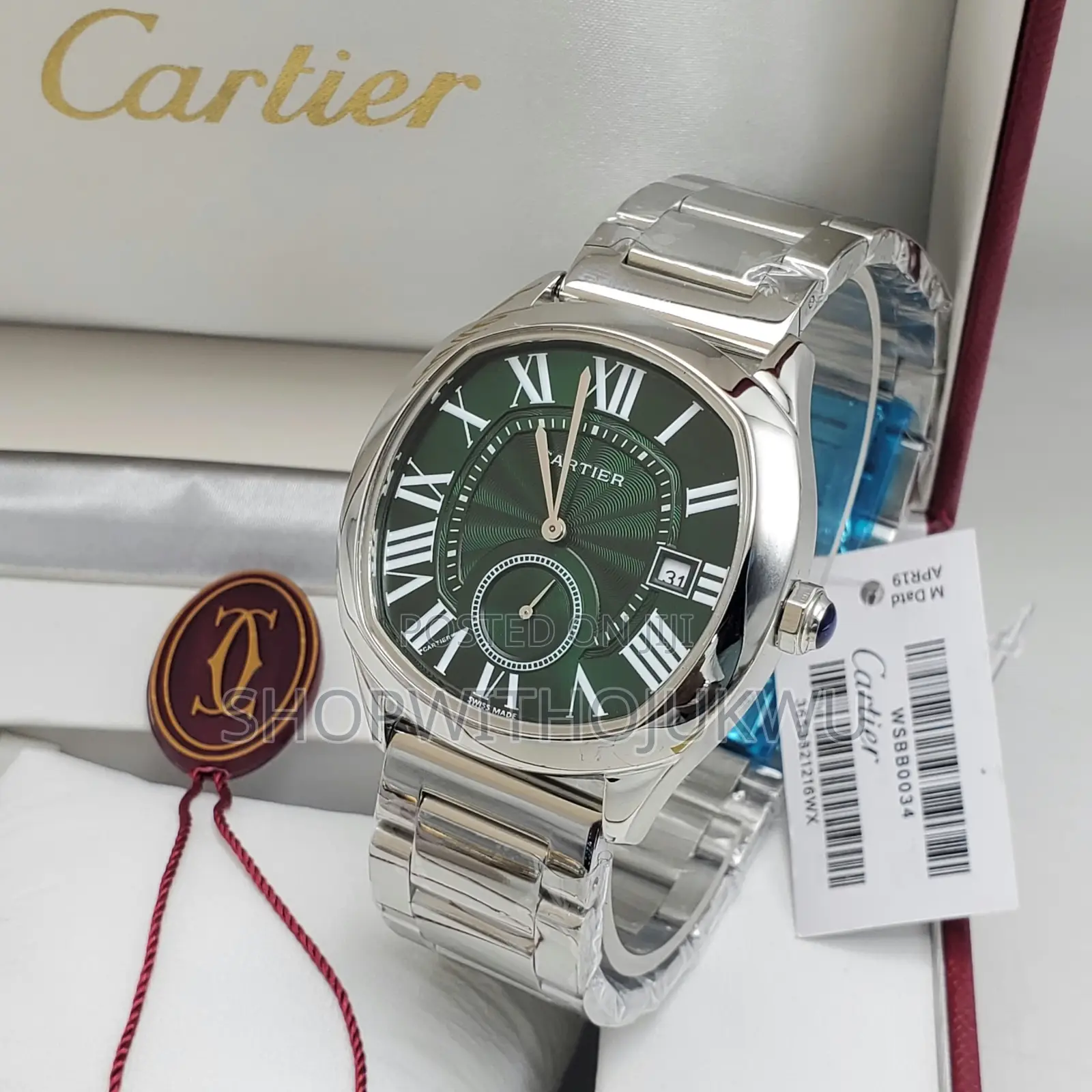Cartier Battery Wrist Watches