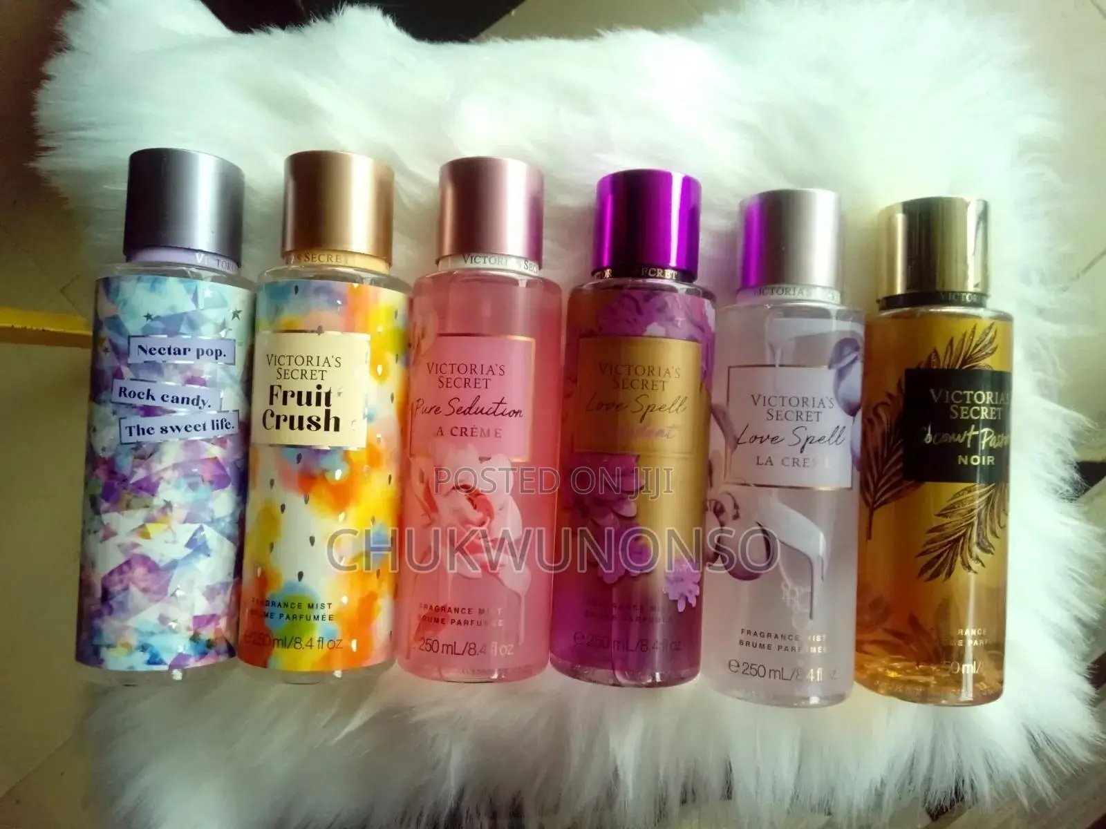 Victoria Secret Fragrance Mist 250ml Love Spell,pure Seduction &Others