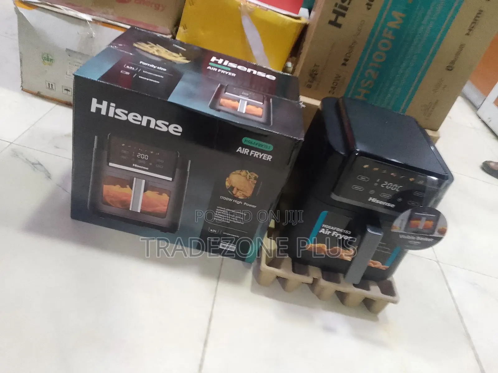 Cook With Less Oil Using Hisense 1700W Air Fryer