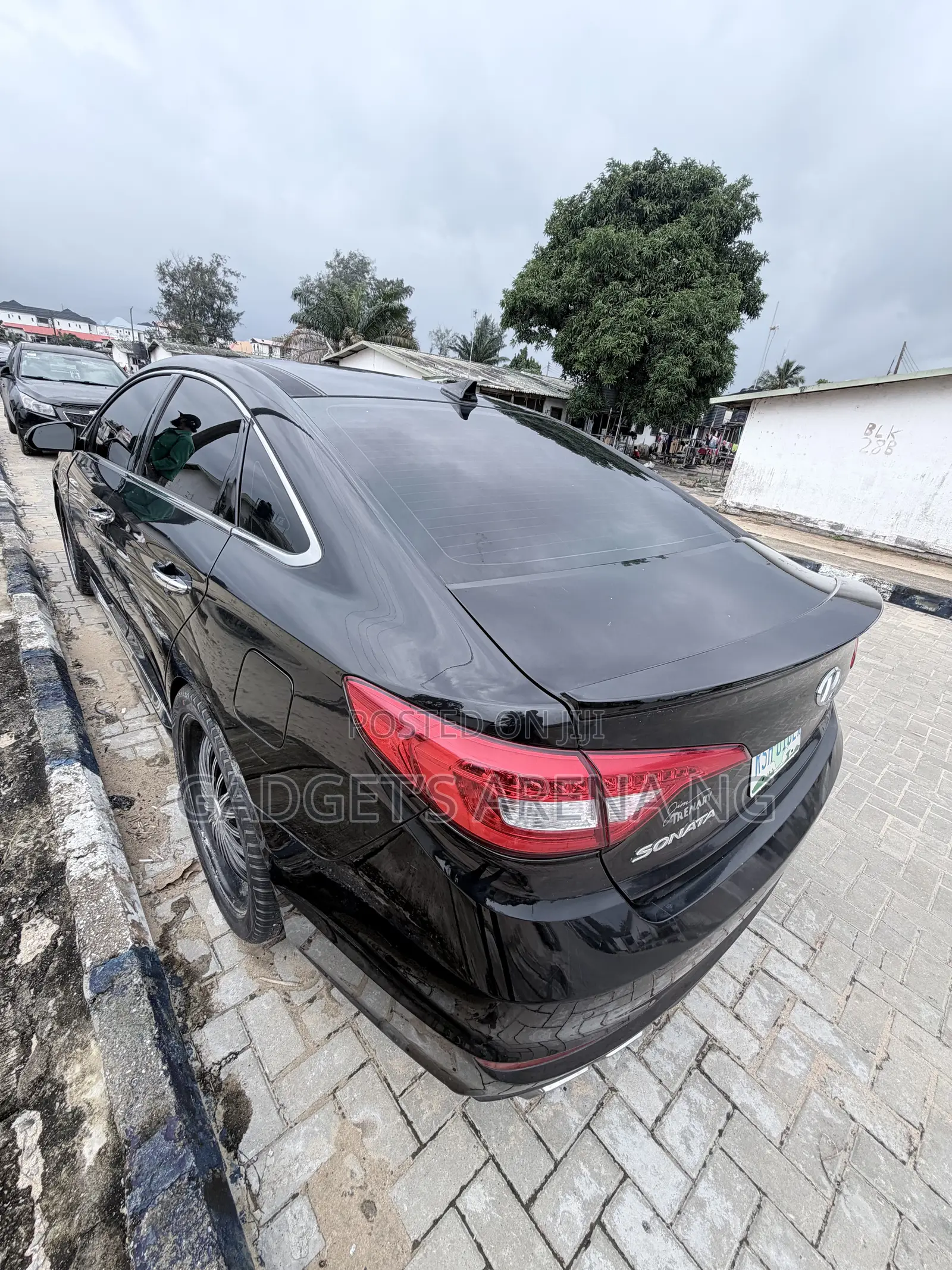 Hyundai Sonata Sport 2.0T 4dr Sedan (2.0L 4cyl Turbo 6A) 2015 Black