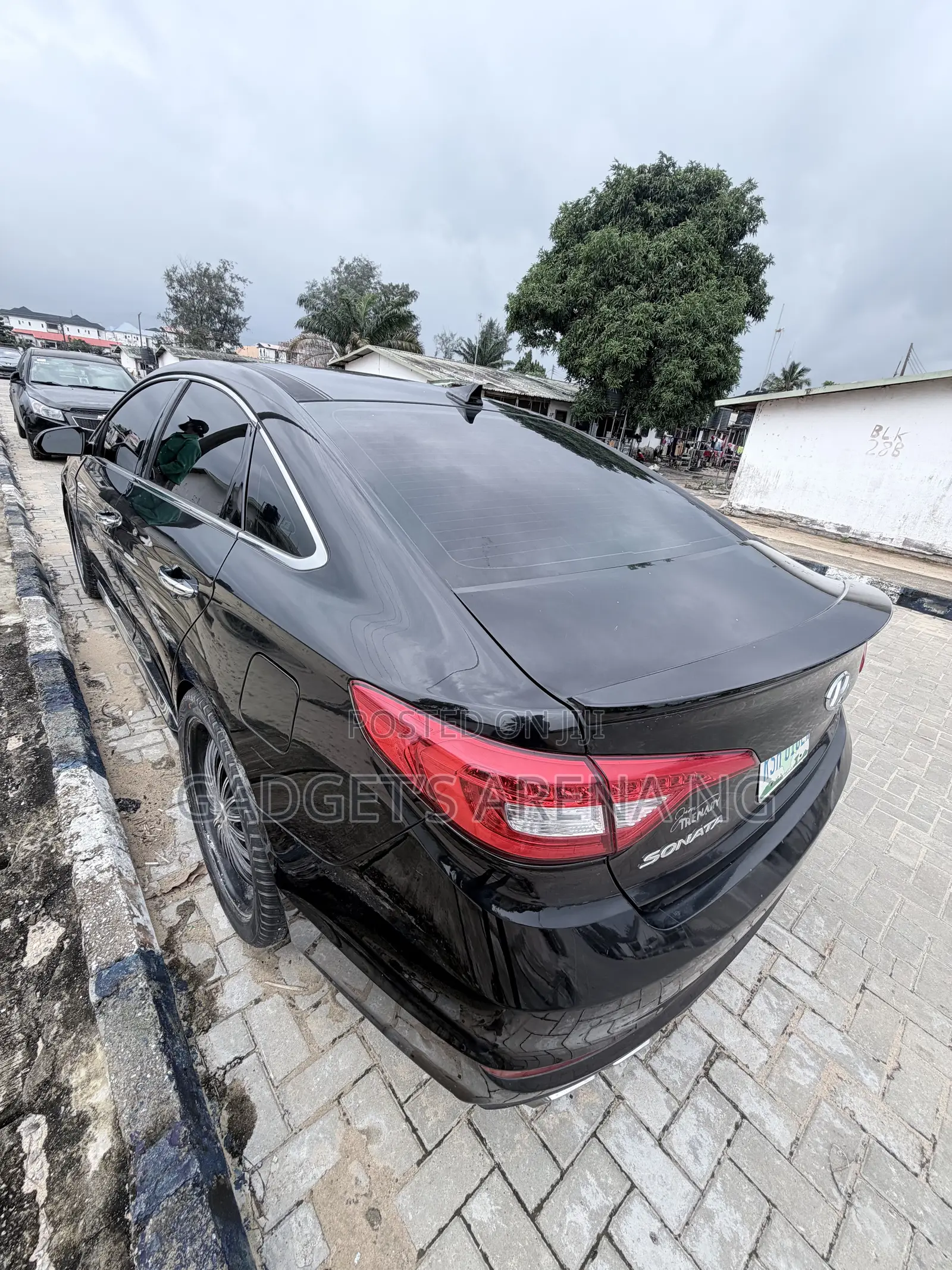 Hyundai Sonata Sport 2.0T 4dr Sedan (2.0L 4cyl Turbo 6A) 2015 Black