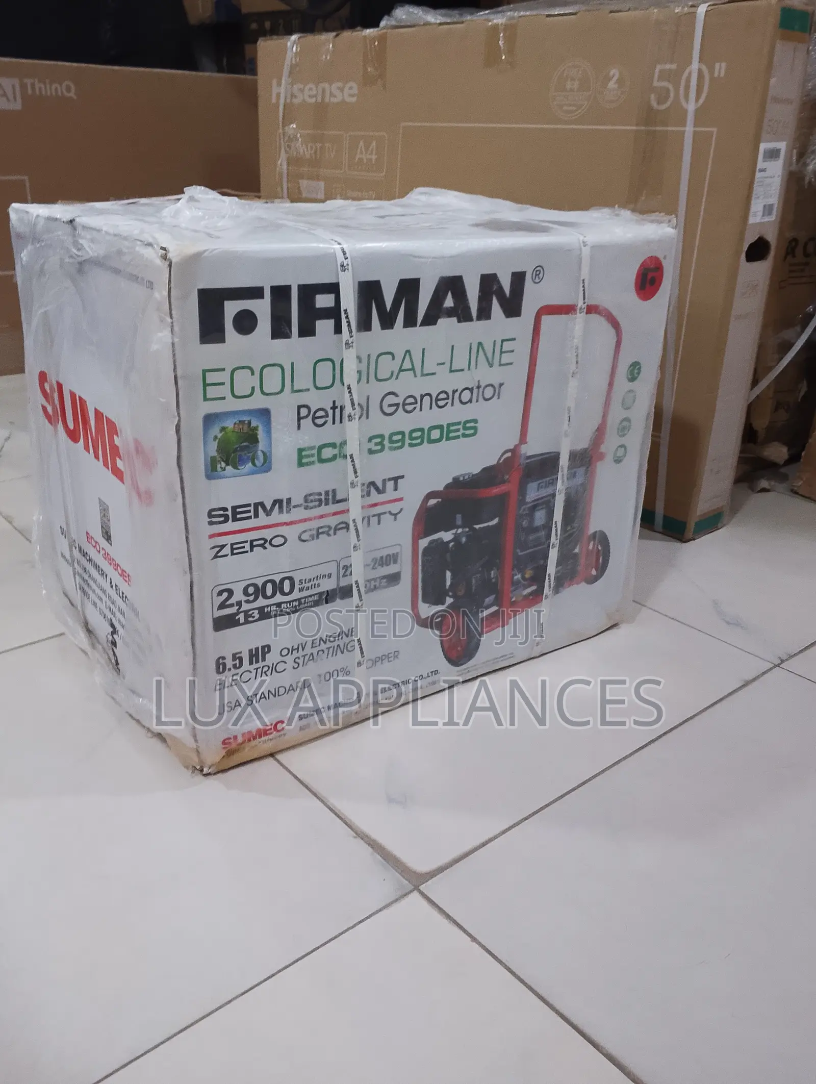 FIRMAN ECO3990ES Power Generator 3.5kva for Modern Homes