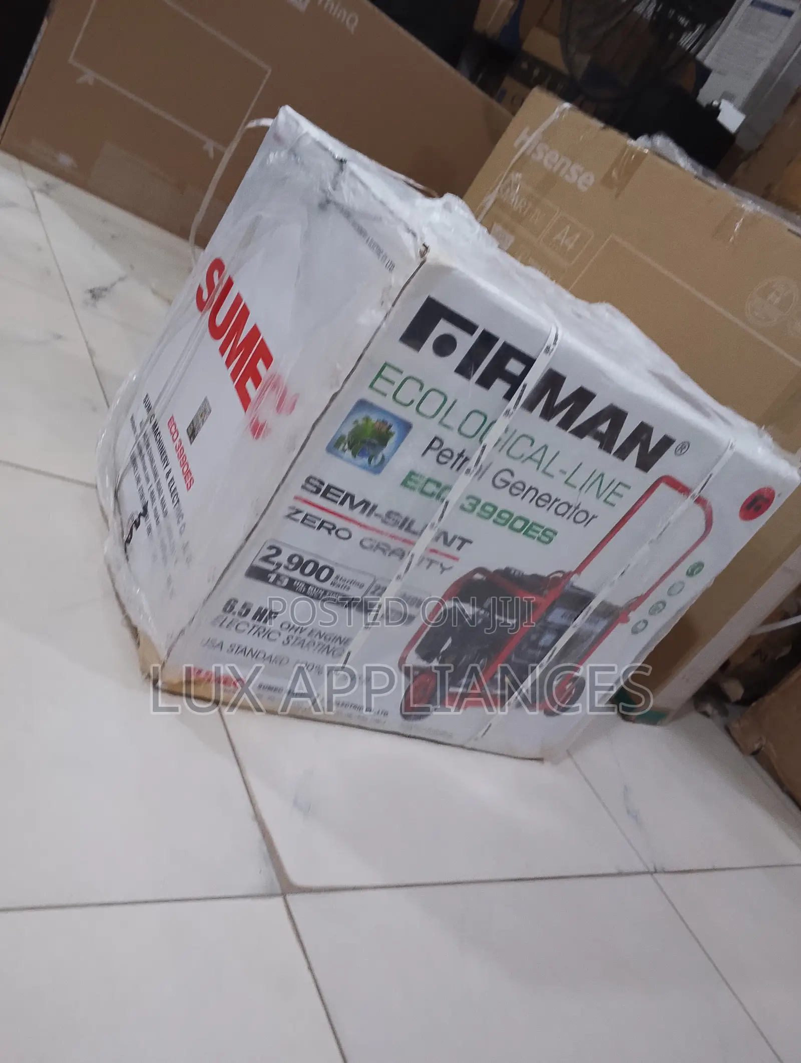 FIRMAN ECO3990ES Generator for Fans, Lights and Television