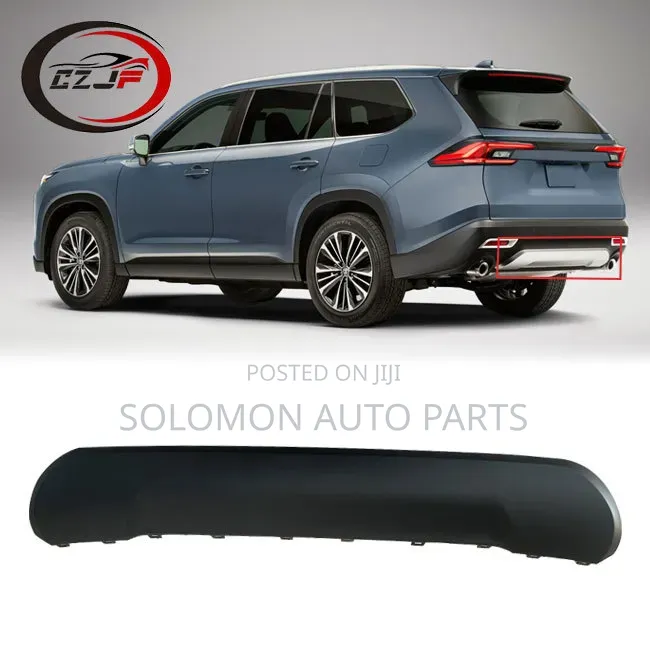Back Bumper Lower Chrome/Plastic for Toyota Grand Highlander 2025 2026