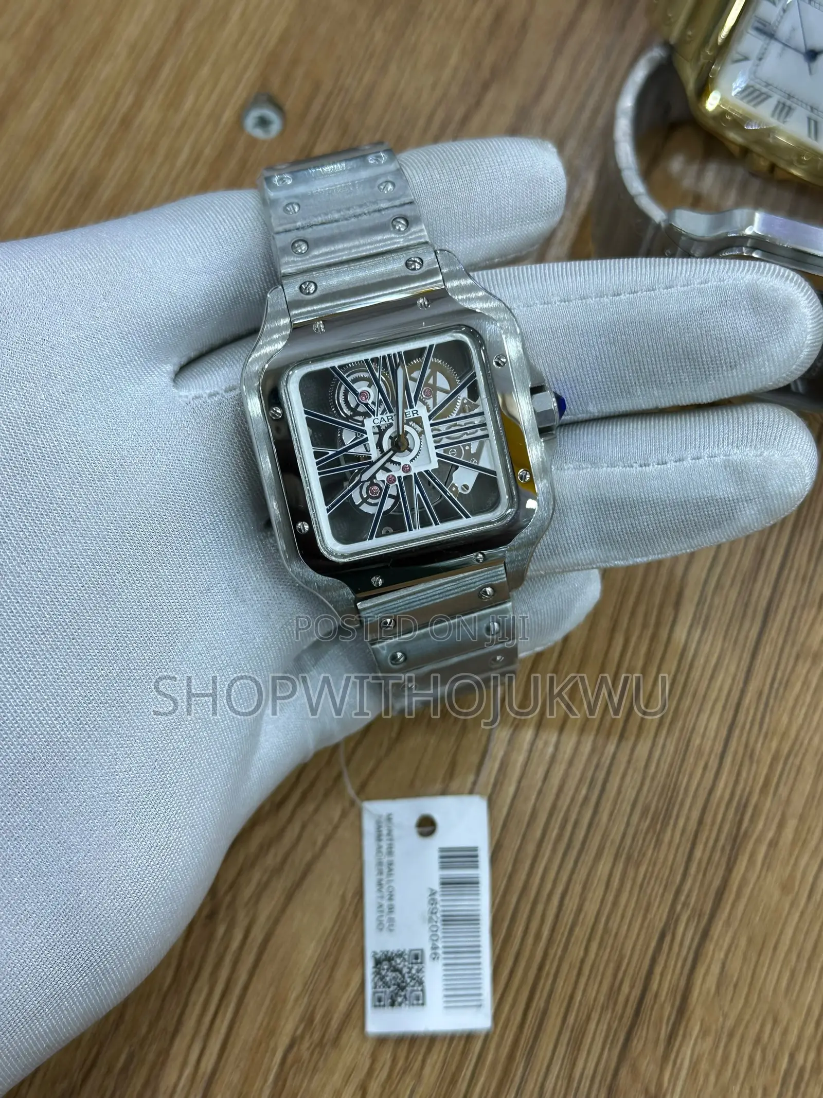 Cartier Skeleton Wrist Watch