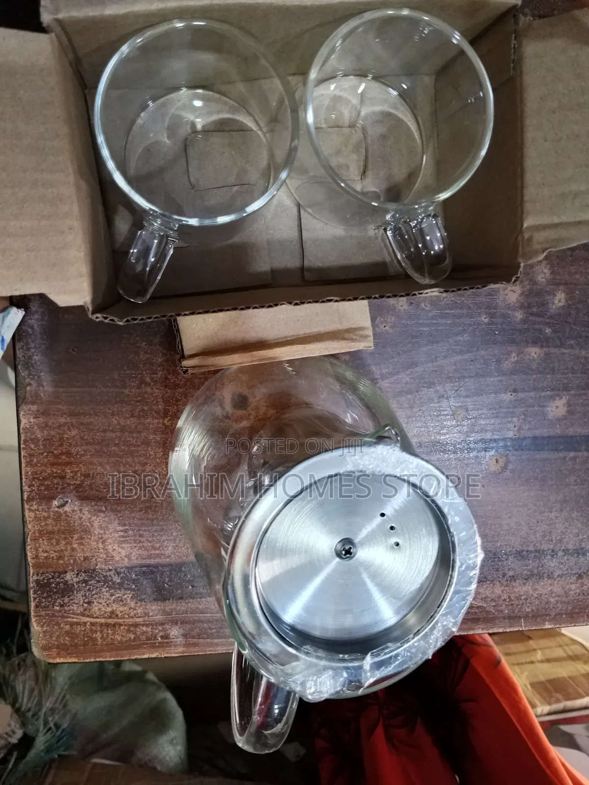5 in 1 Tea Glass Cups and Jug
