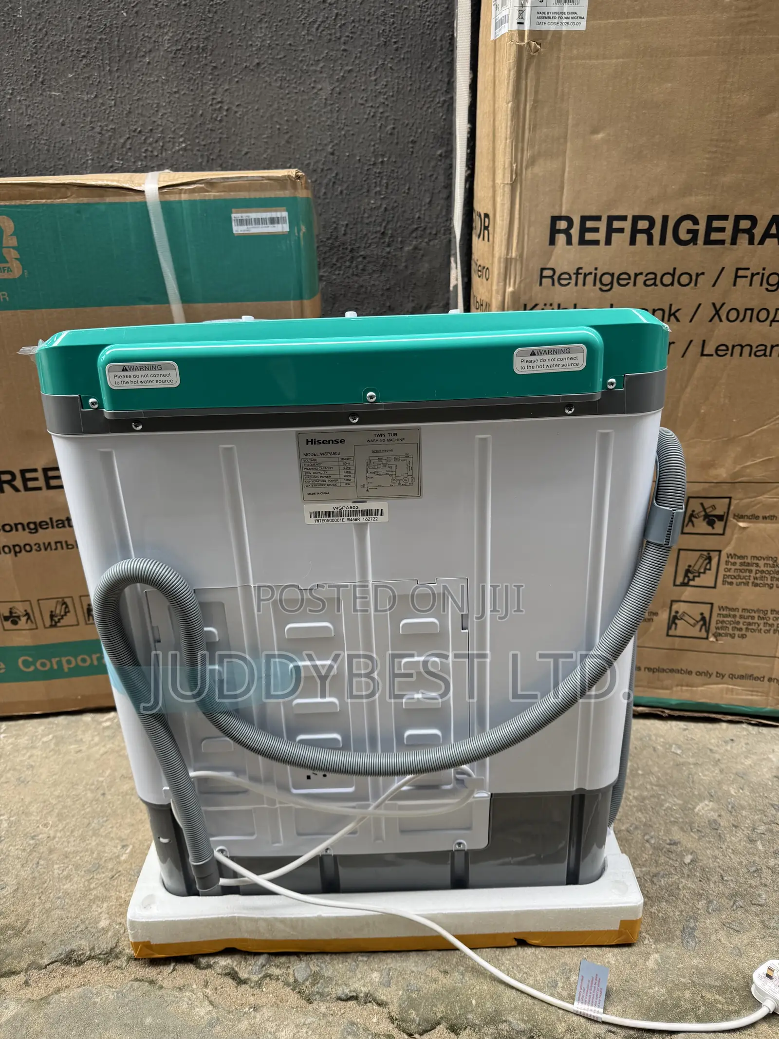Hisense 5kG Twin Tub Washing Machine