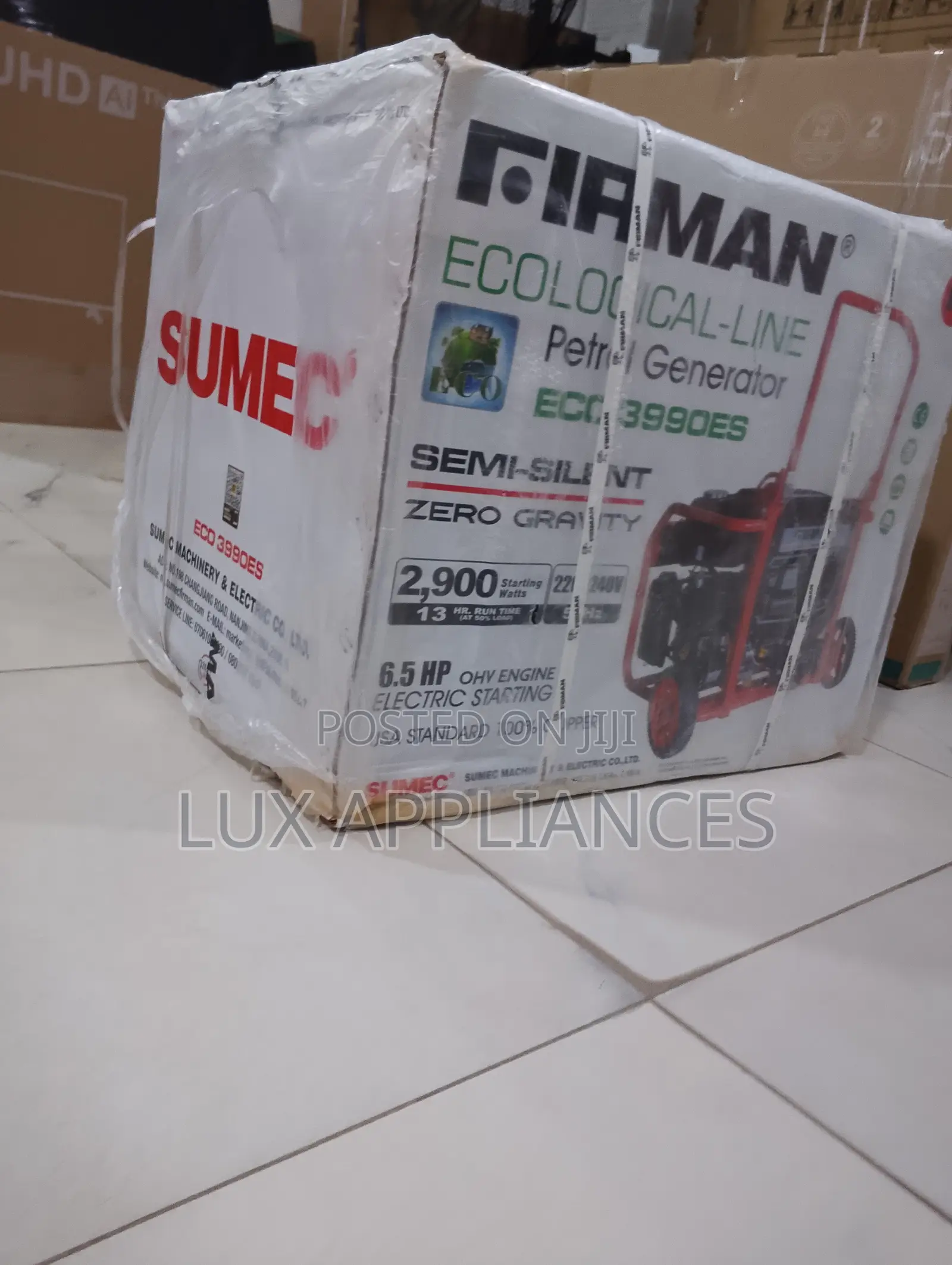 FIRMAN ECO3990ES Generator for Salons and Barbershops