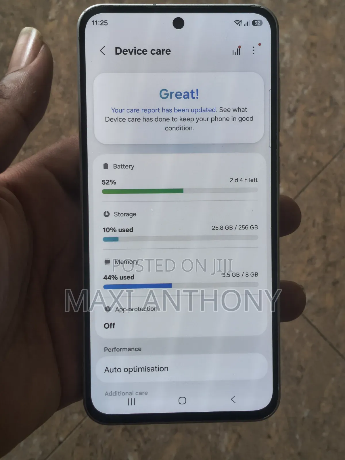 Samsung Galaxy A56 256 GB Orange