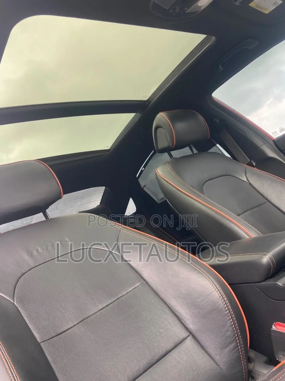 Hyundai Sonata Sport 2.0T Sedan FWD (2.0L 4cyl 6A) 2016 Orange