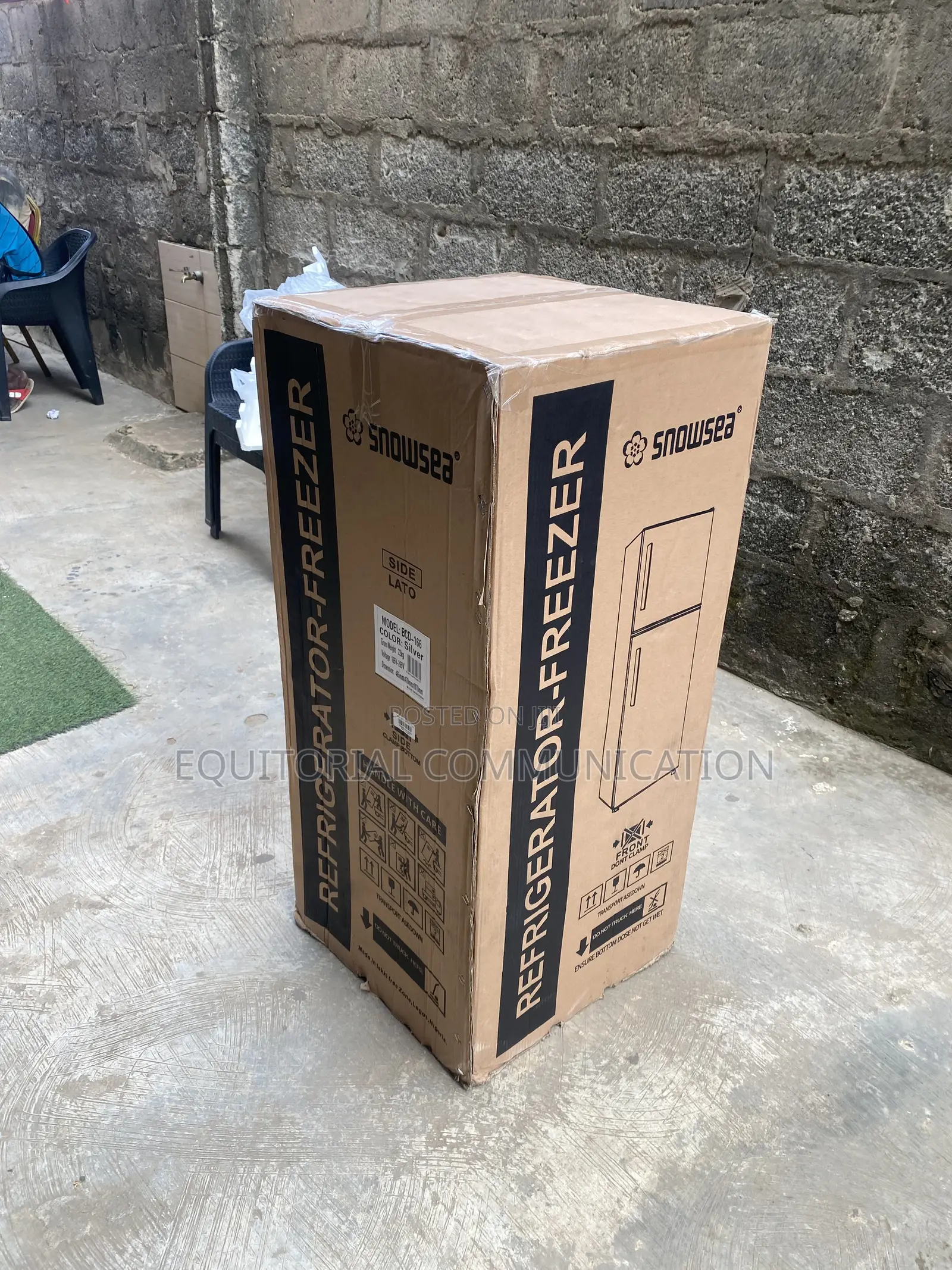 Snowsea BCD-166 120L Refrigerator With Separate Freezer Section