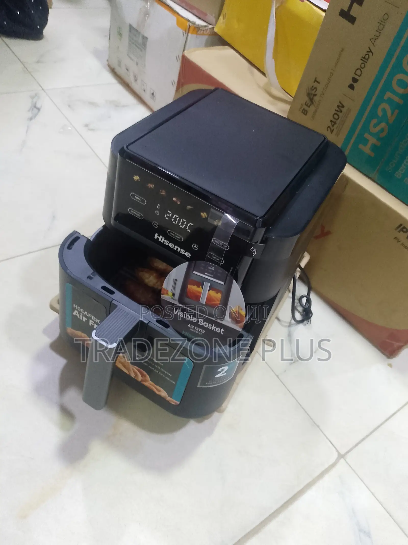 1700W Hisense Air Fryer for Daily Kitchen Use