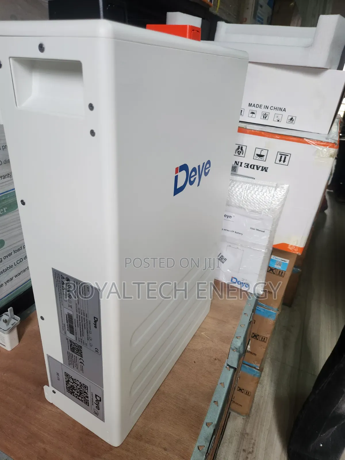 Deye 5kwh 48v Lithium Phosphate Battery