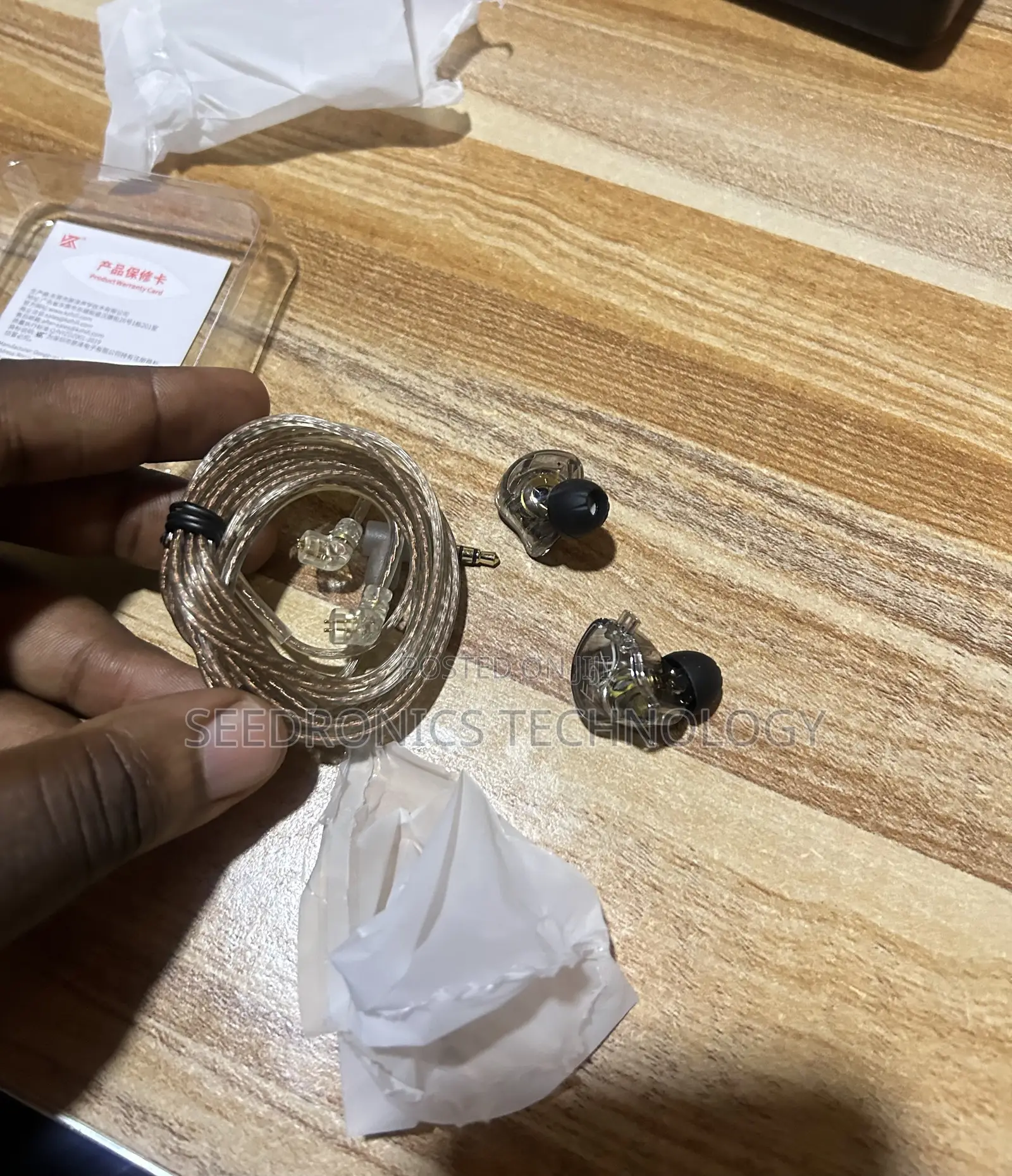 KZ EDX Lite in-Ear Monitor (IEM) – HiFi Wired Earphone | Brand New