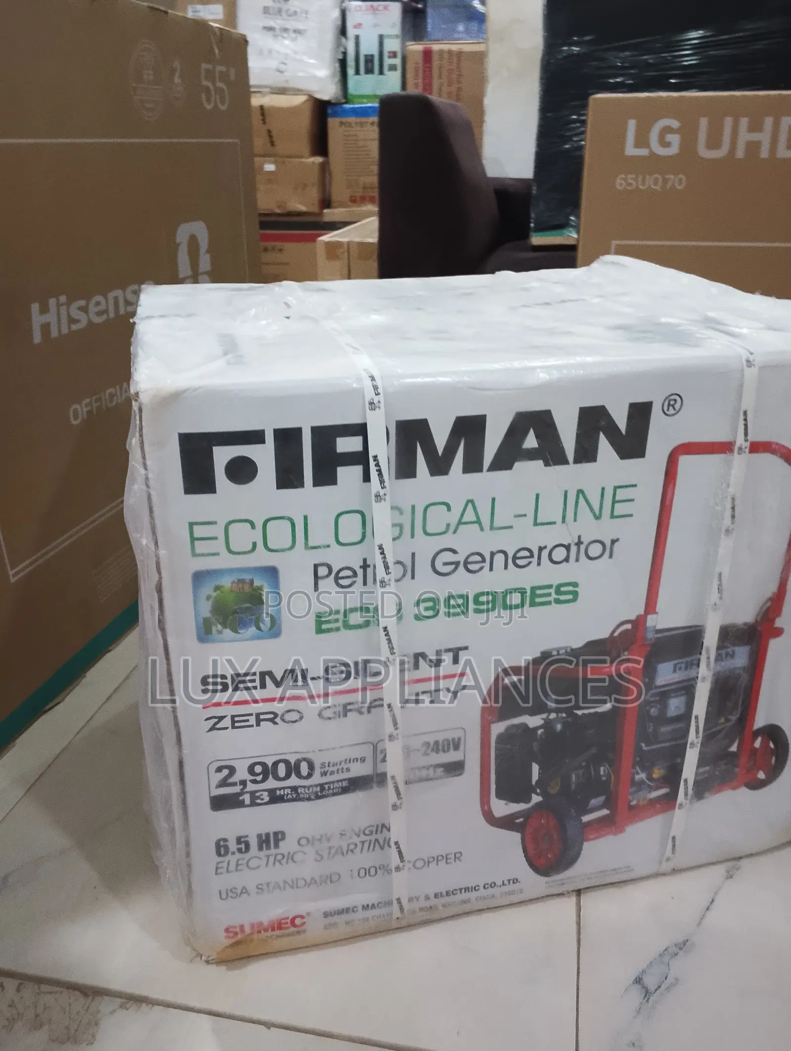 FIRMAN 3.5kva ECO3990ES Generator for Home Lighting and Electronics