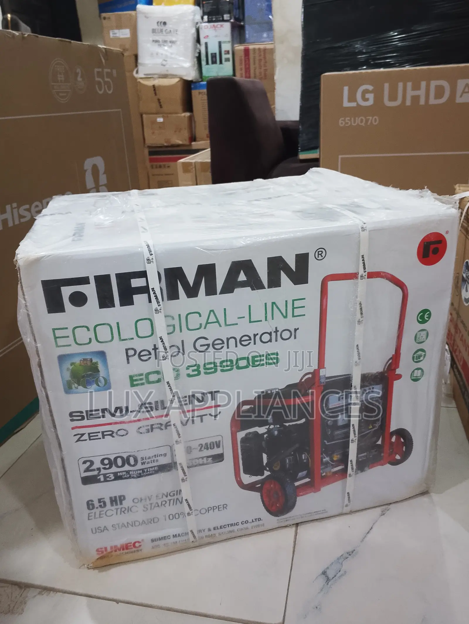 FIRMAN ECO3990ES 3.5kva Generator for Retail Shops and Stores
