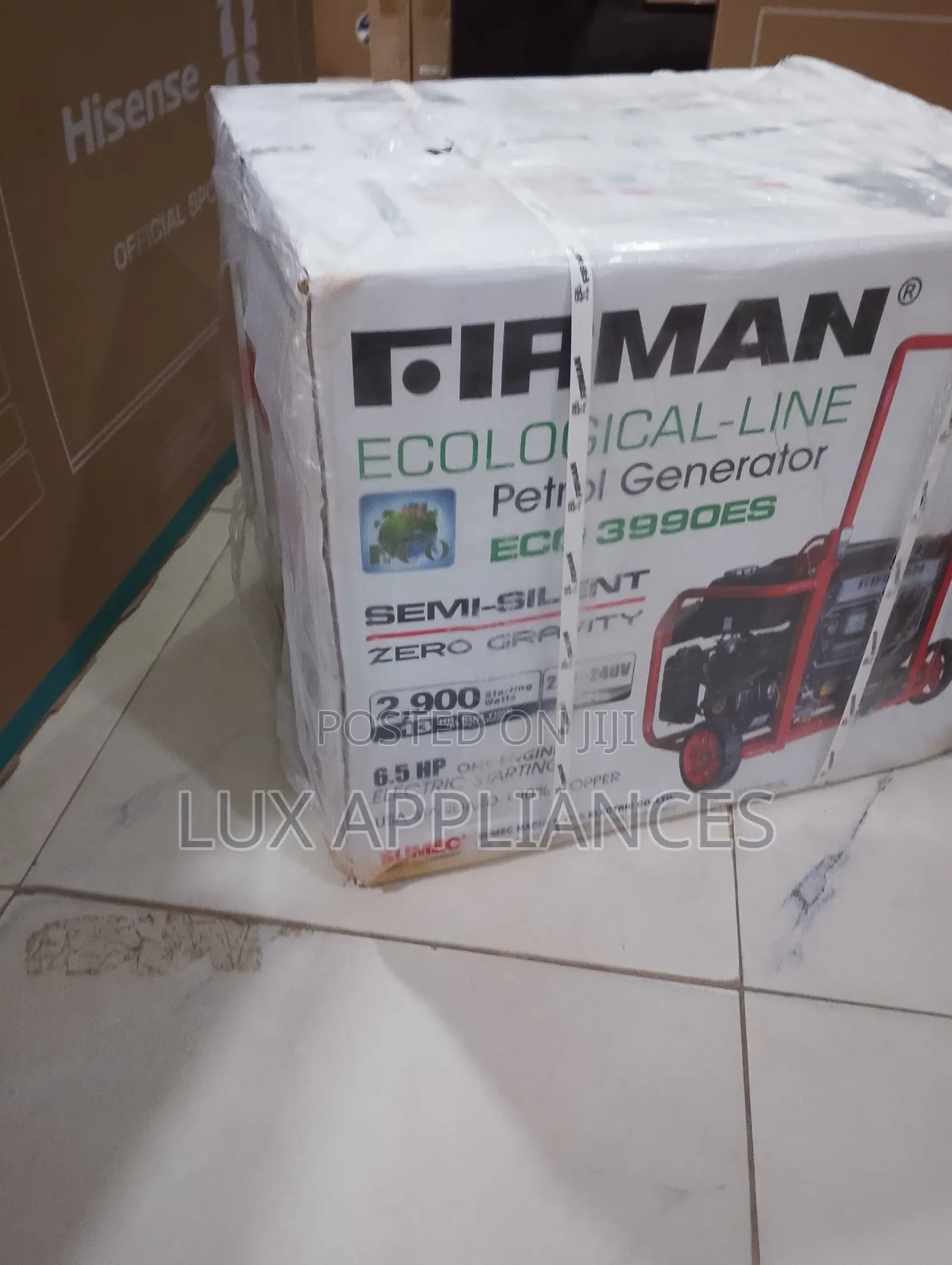 FIRMAN ECO3990ES 3.5kva Generator for Retail Shops and Stores